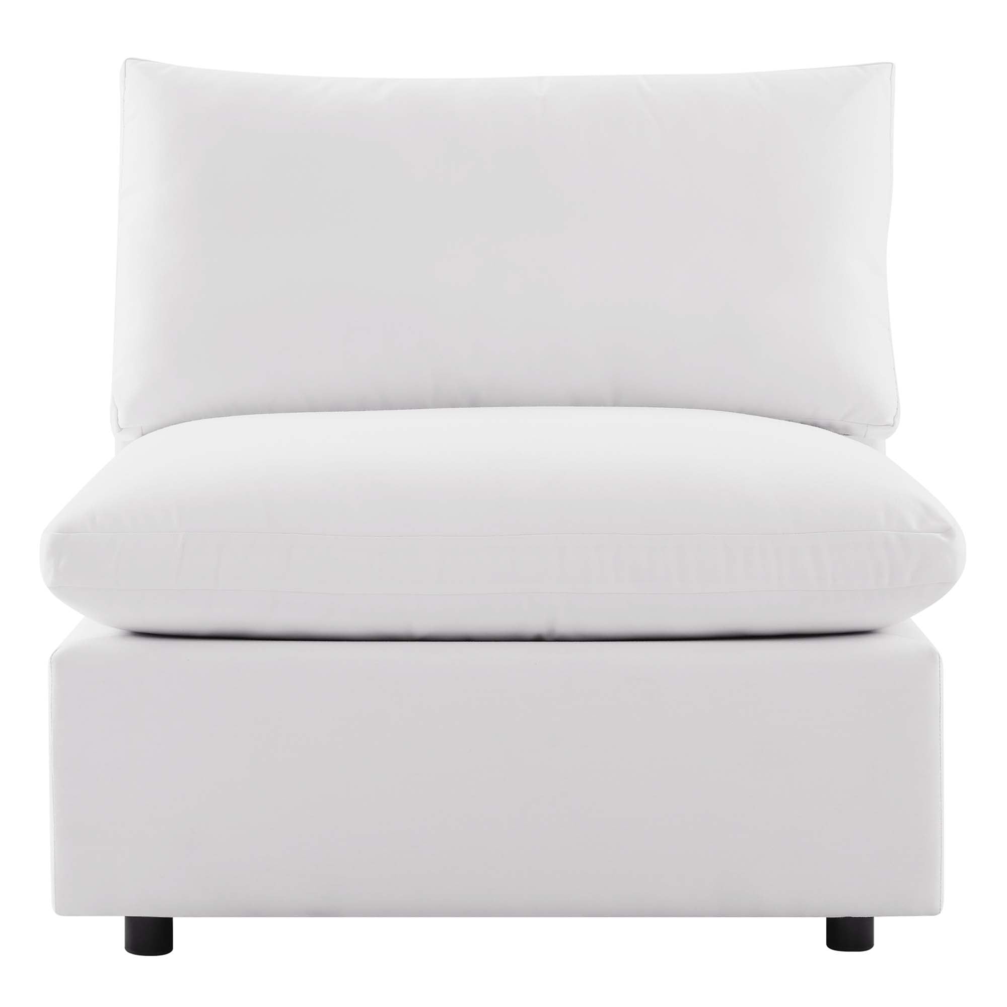 Modway Commix Overstuffed Outdoor Patio Armless Chair