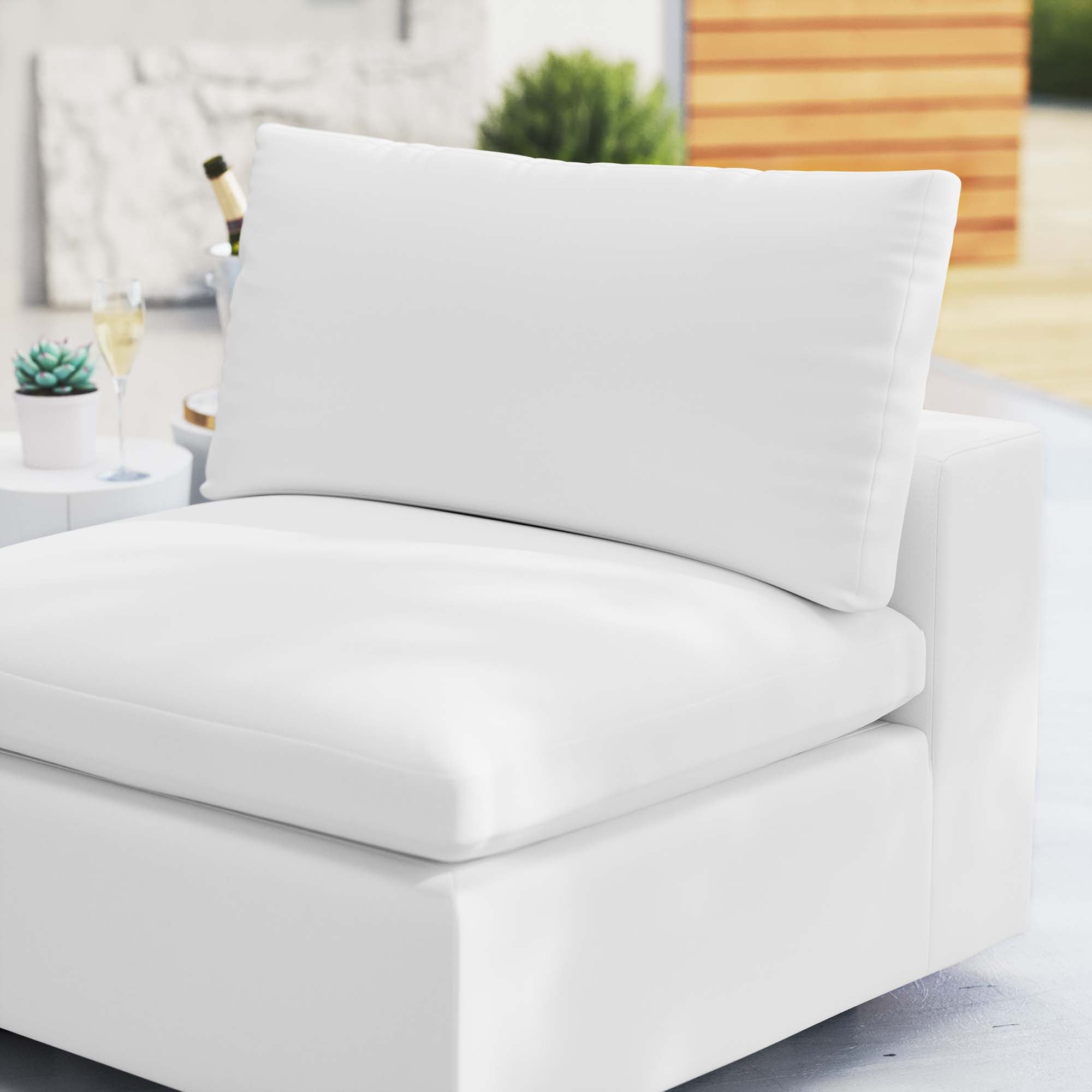 Modway Commix Sunbrella® Outdoor Patio Armless Chair