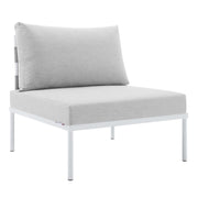 Modway Harmony Sunbrella® Outdoor Patio Aluminum Armless Chair
