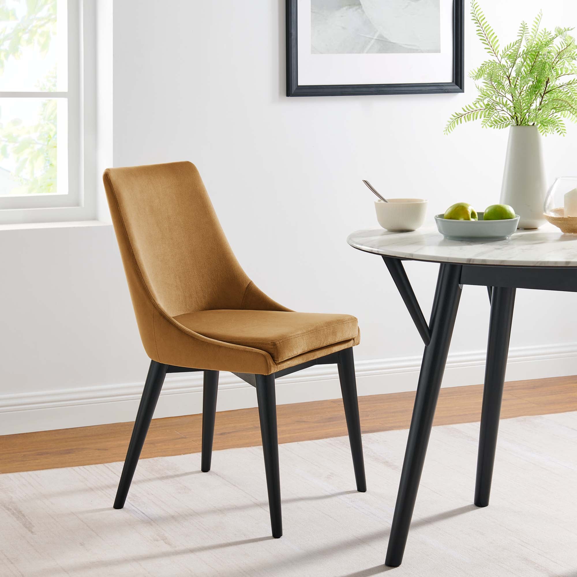 Modway Viscount Performance Velvet Dining Chair