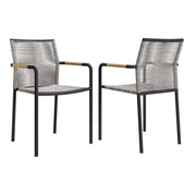 Modway Serenity Outdoor Patio Armchairs Set of 2