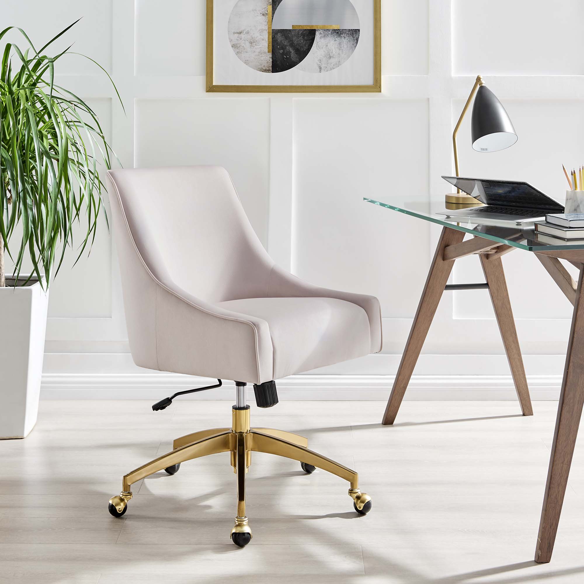 Modway Discern Performance Velvet Office Chair