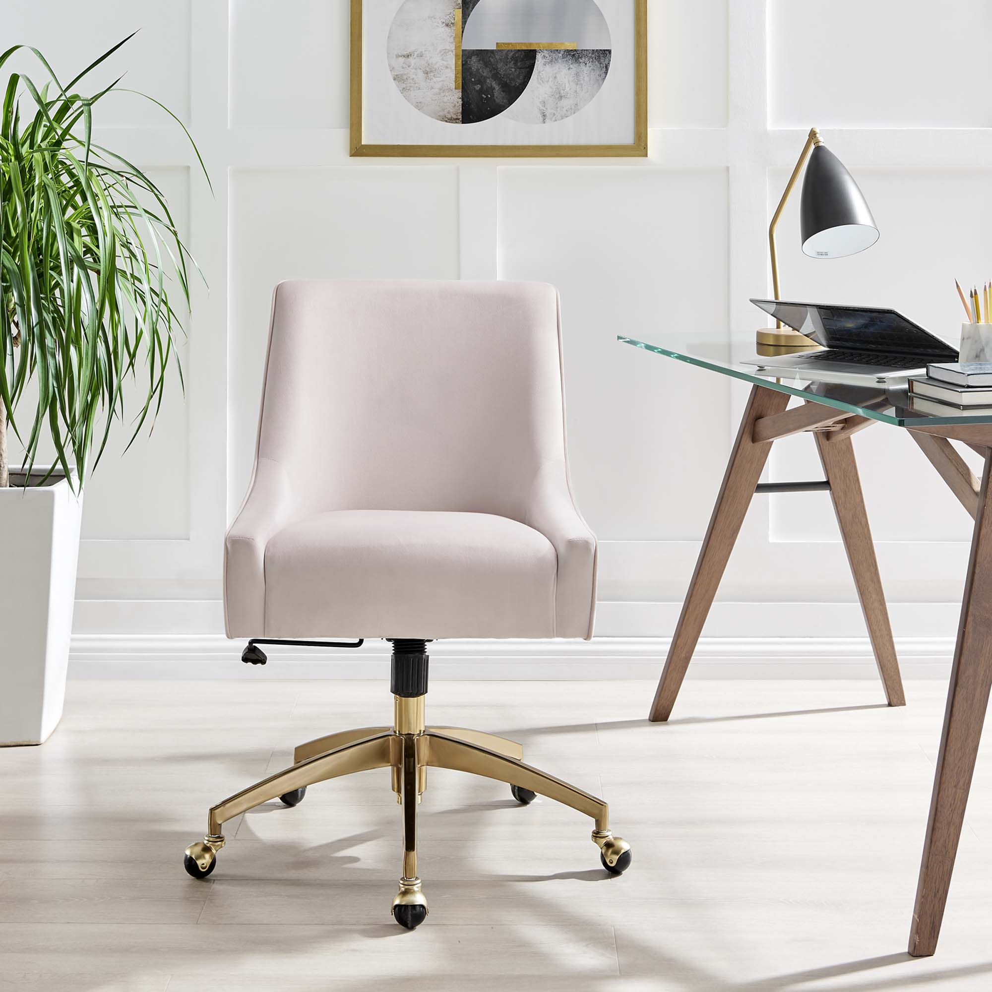 Modway Discern Performance Velvet Office Chair