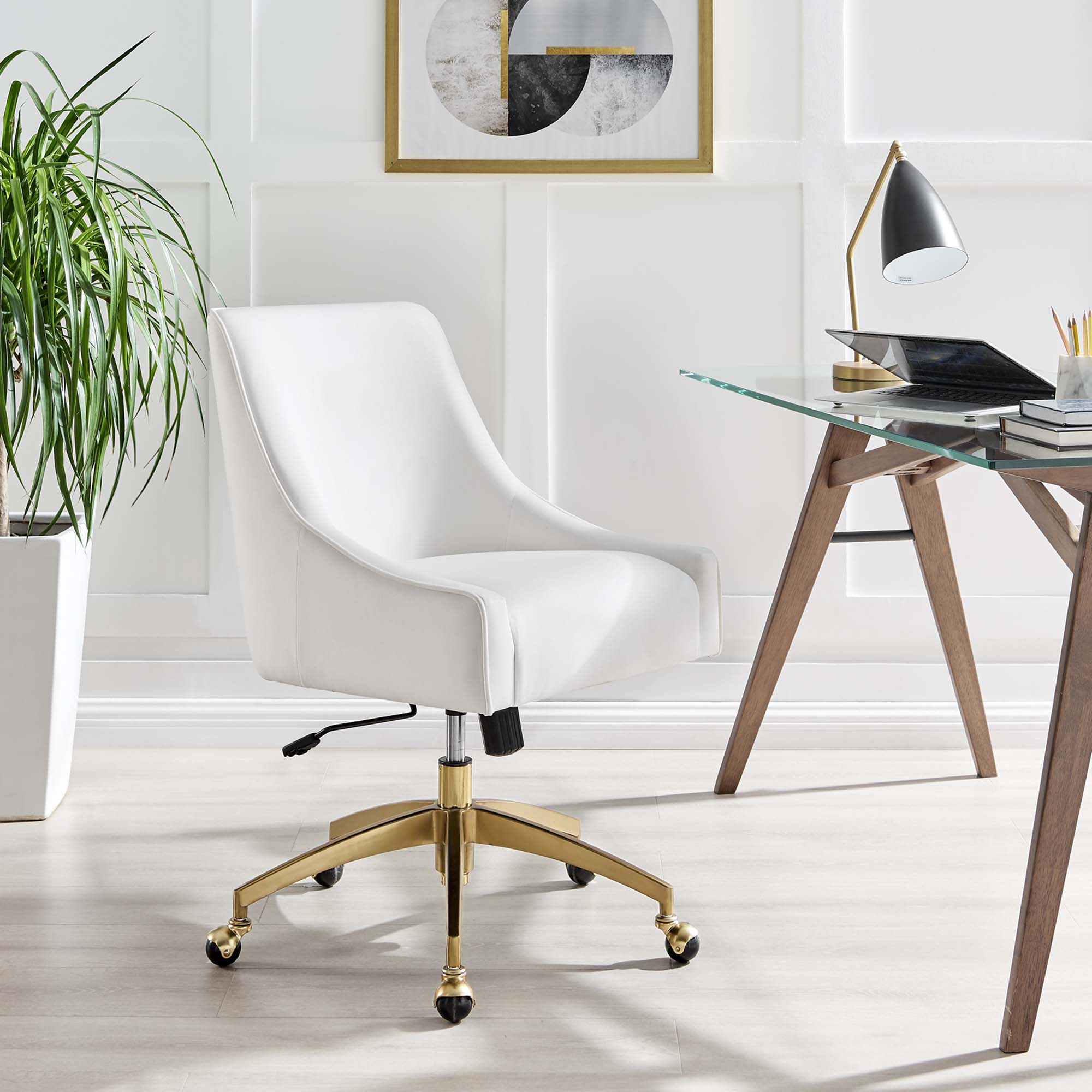 Modway Discern Performance Velvet Office Chair