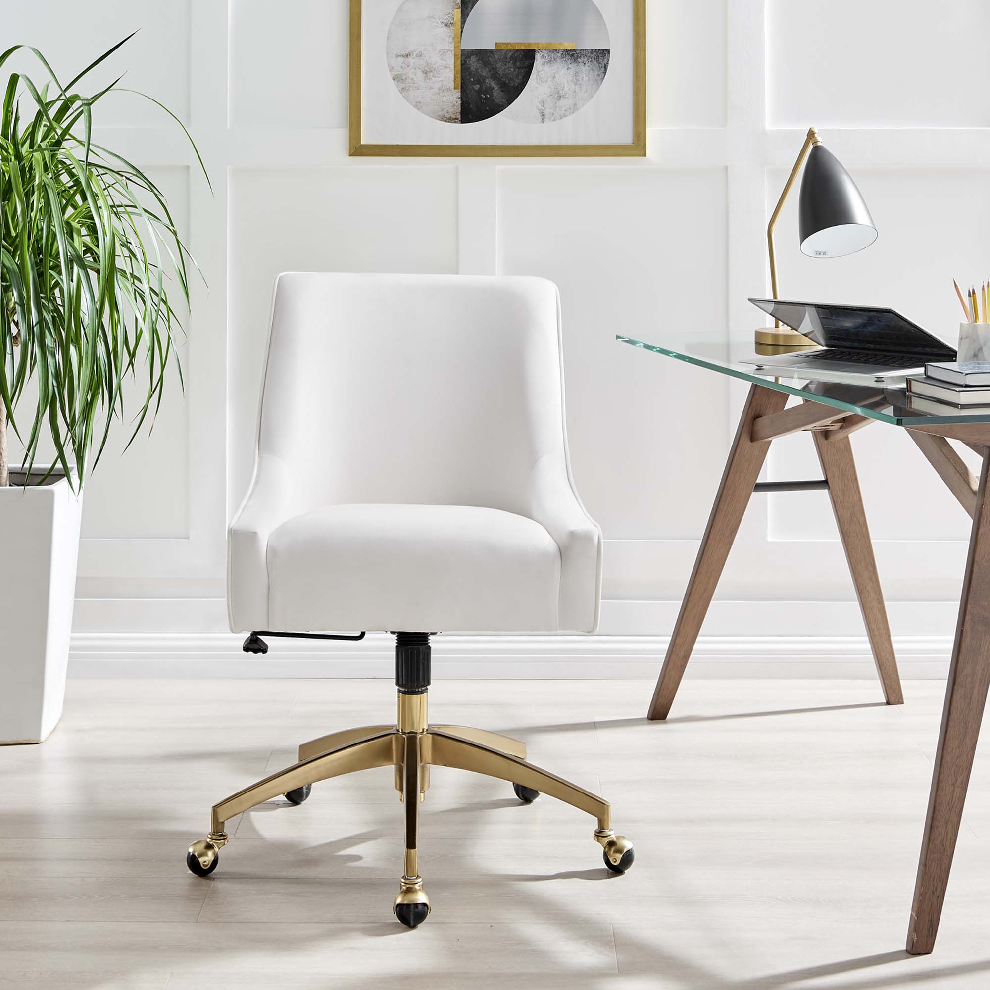 Modway Discern Performance Velvet Office Chair