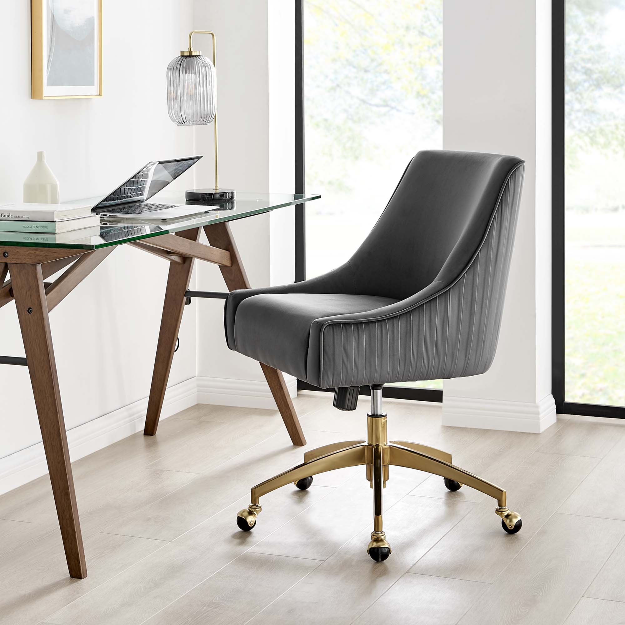 Modway Discern Performance Velvet Office Chair