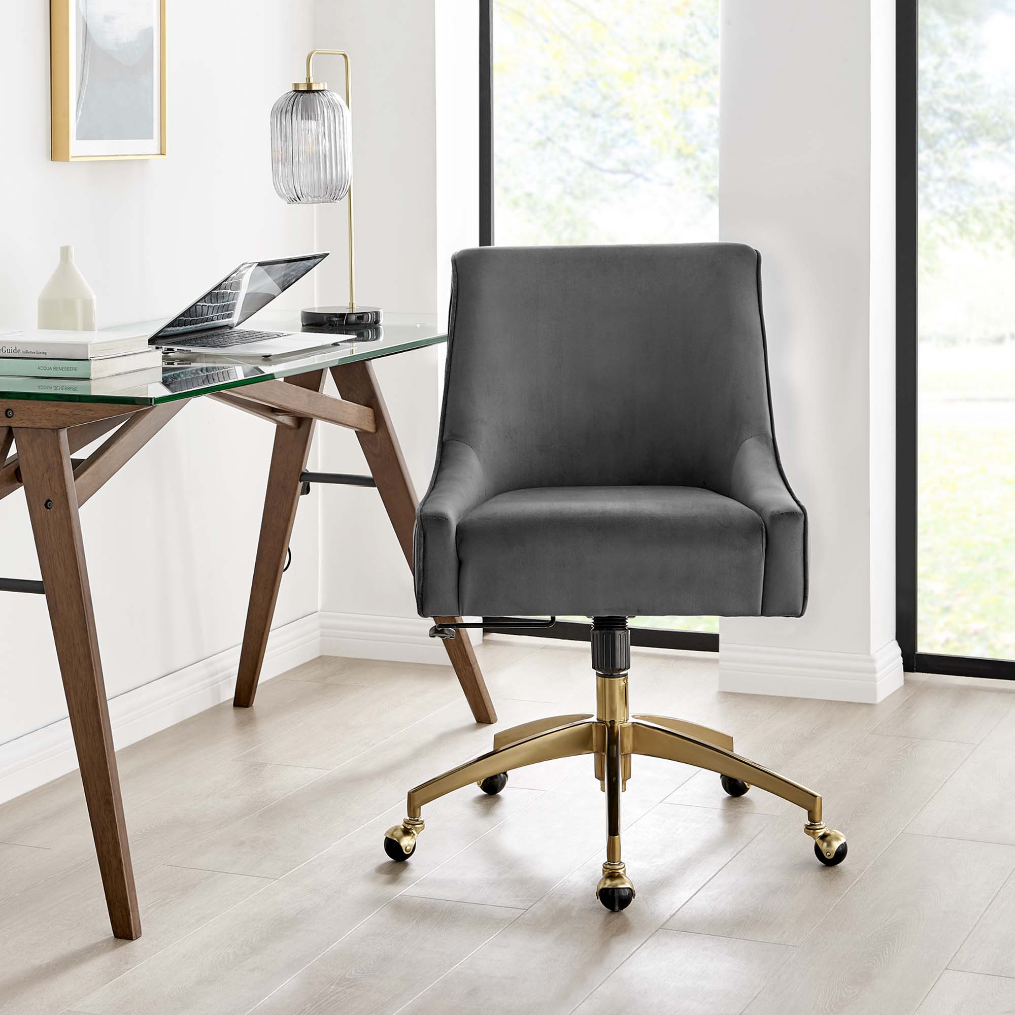 Modway Discern Performance Velvet Office Chair