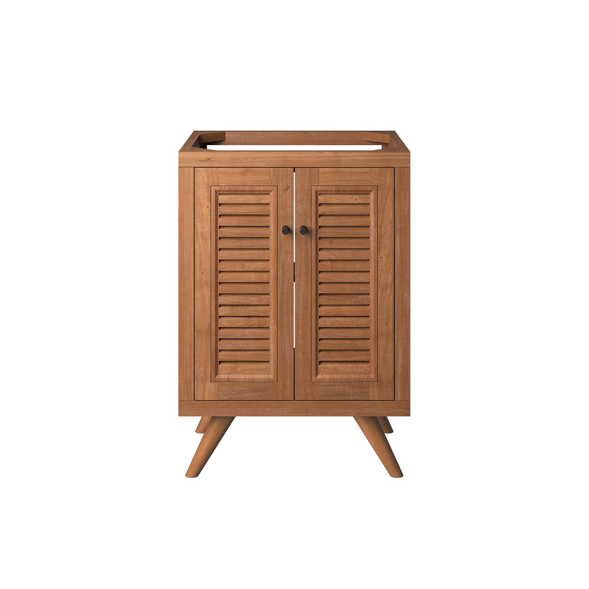 Modway Birdie 24" Teak Wood Bathroom Vanity Cabinet (Sink Basin Not Included)