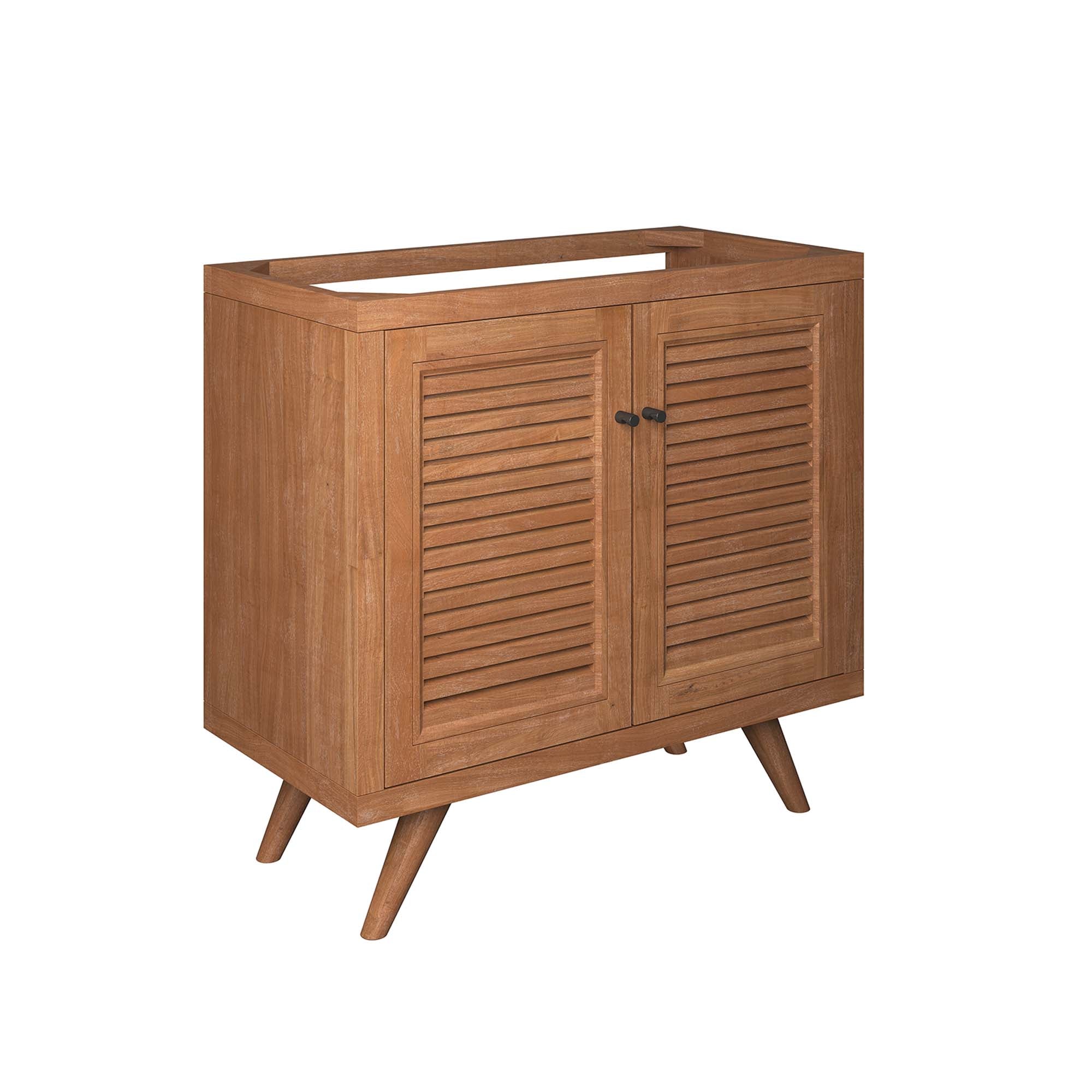 Modway Birdie 36" Teak Wood Bathroom Vanity Cabinet (Sink Basin Not Included)