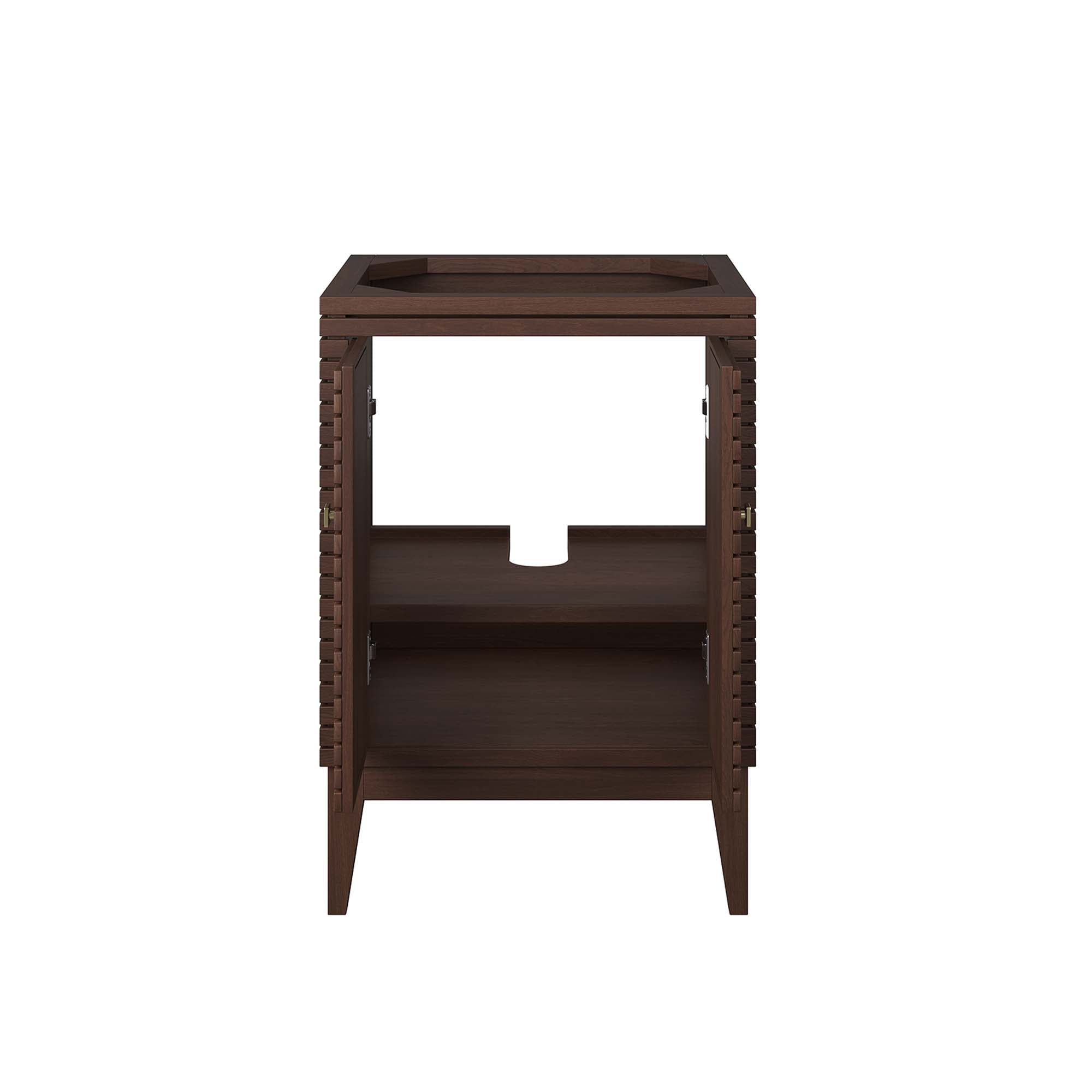 Modway Ledger 24" Wood Bathroom Vanity Cabinet (Sink Basin Not Included)