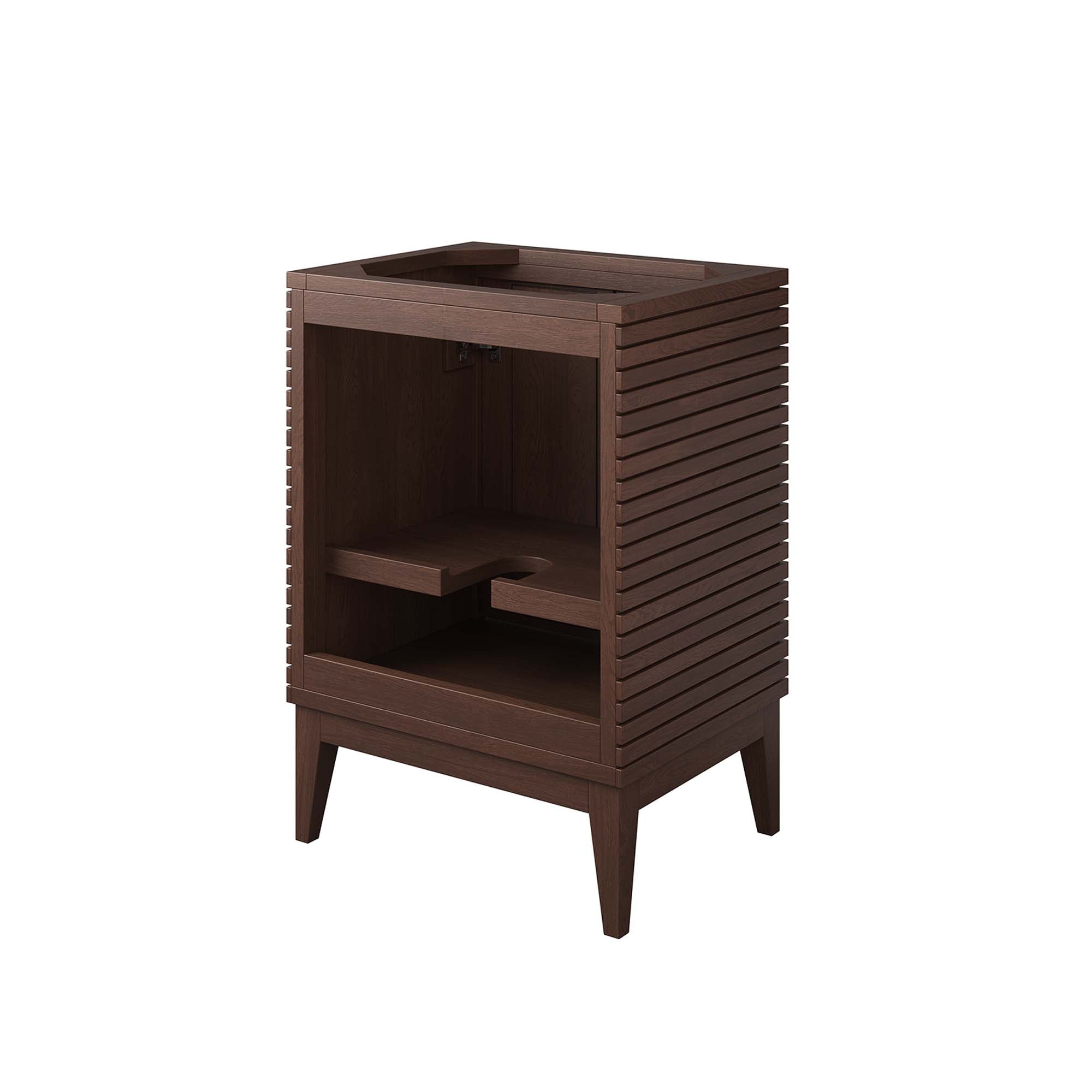 Modway Ledger 24" Wood Bathroom Vanity Cabinet (Sink Basin Not Included)