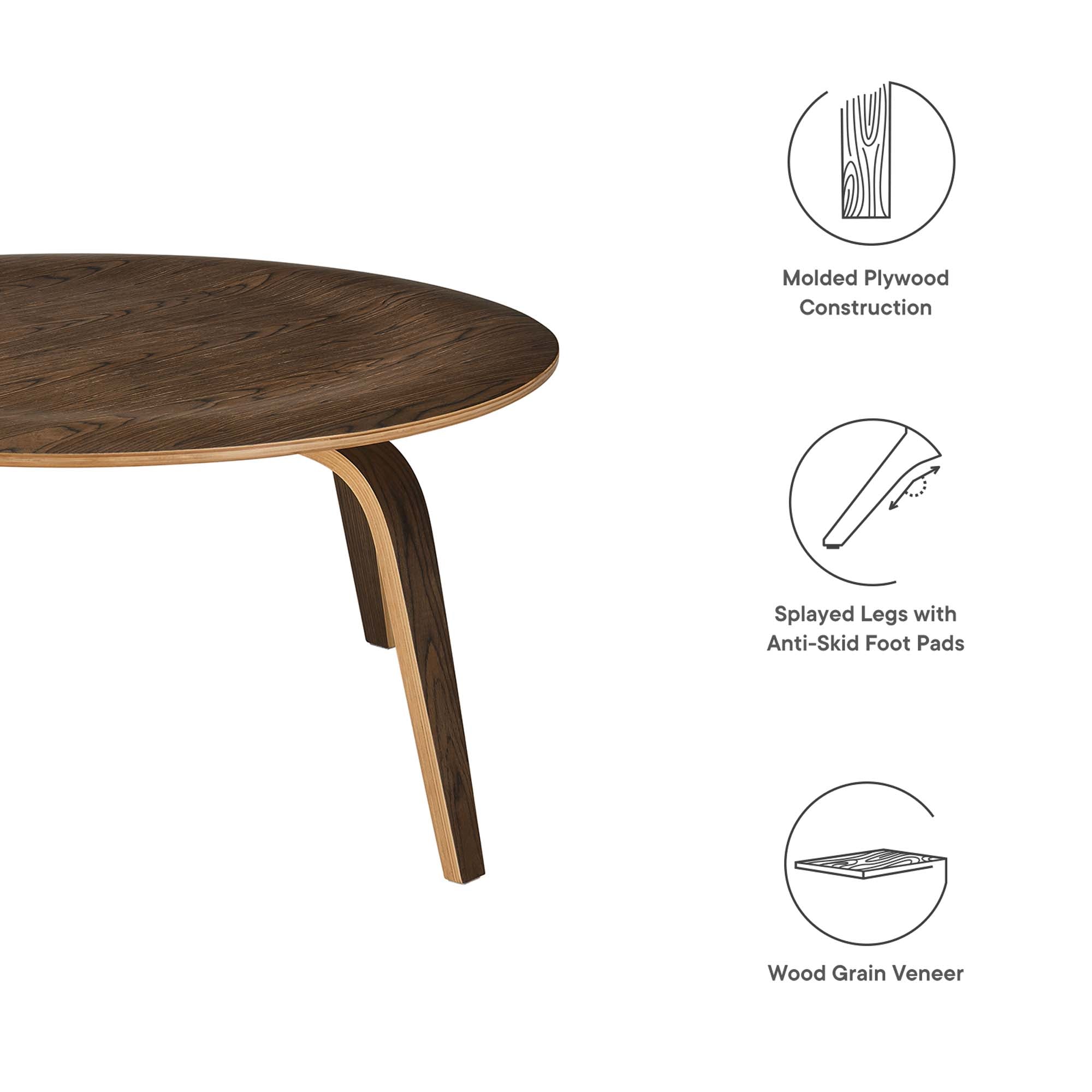 Modway Fathom Wood Coffee Table