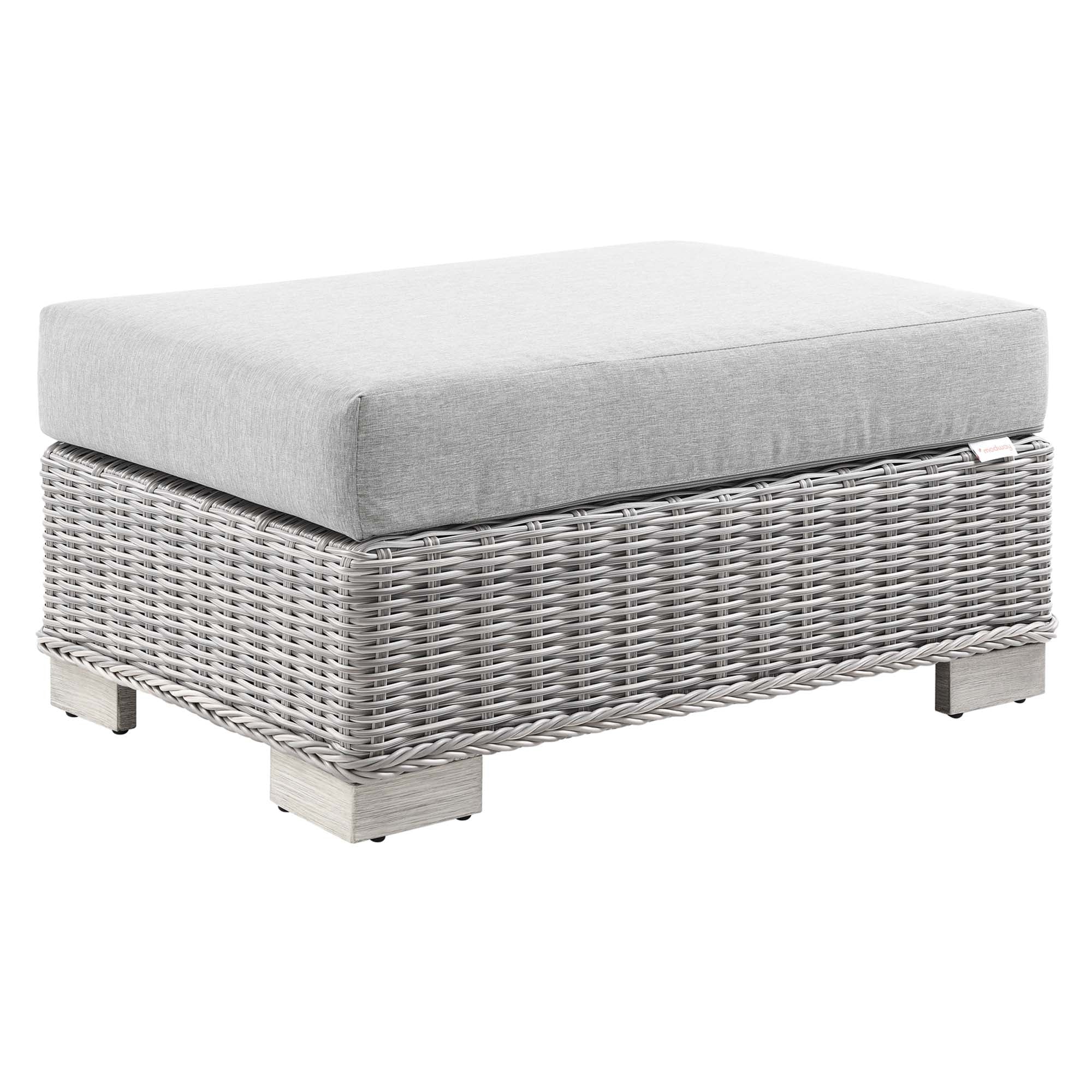 Modway Conway 5-Piece Outdoor Patio Wicker Rattan Furniture Set