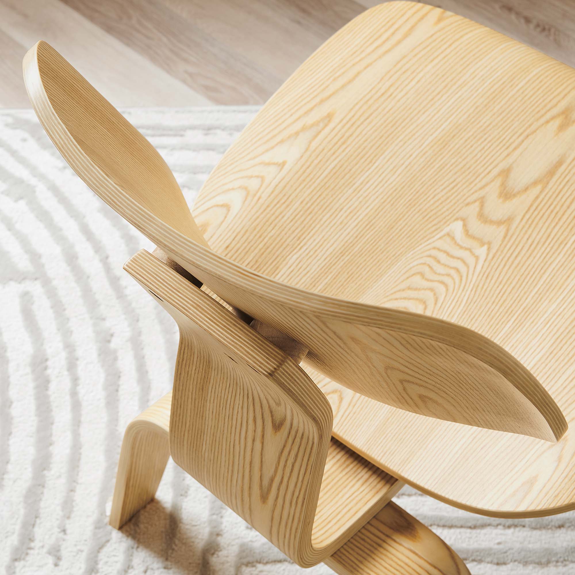 Modway Fathom Wood Lounge Chair