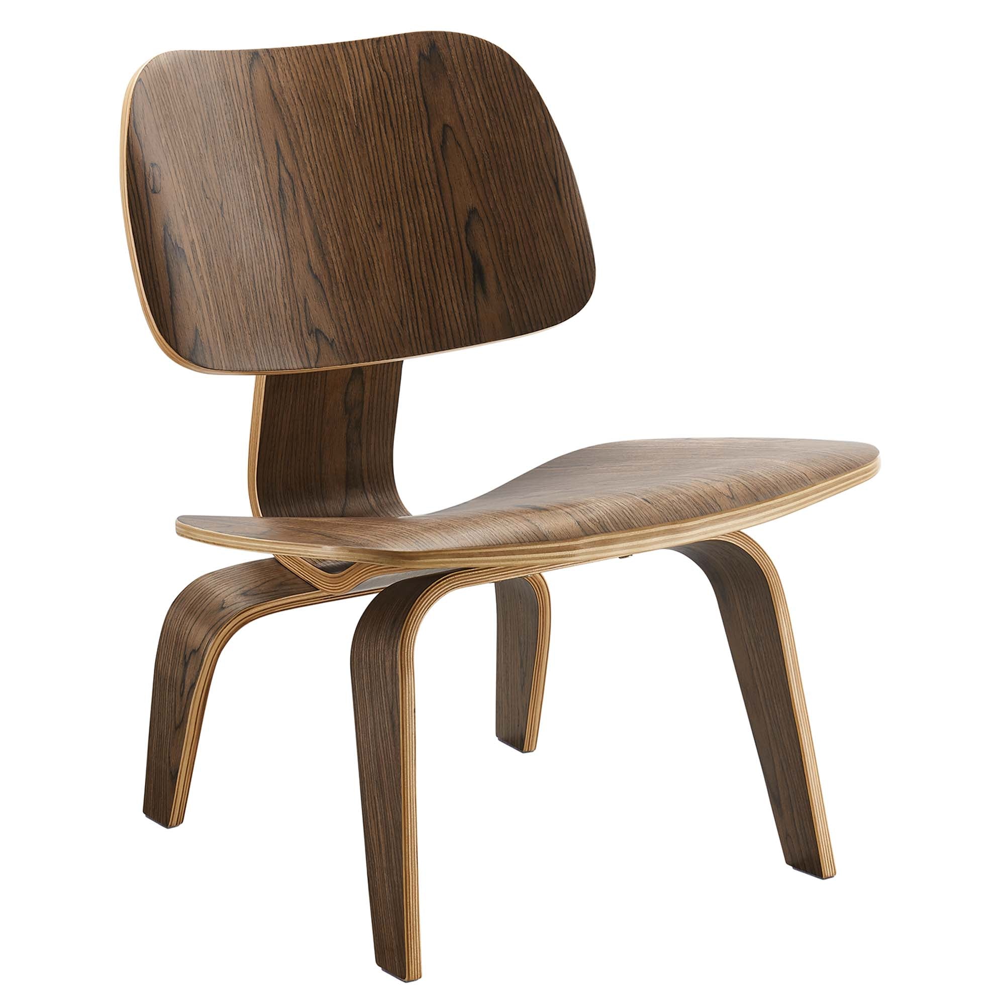 Modway Fathom Wood Lounge Chair