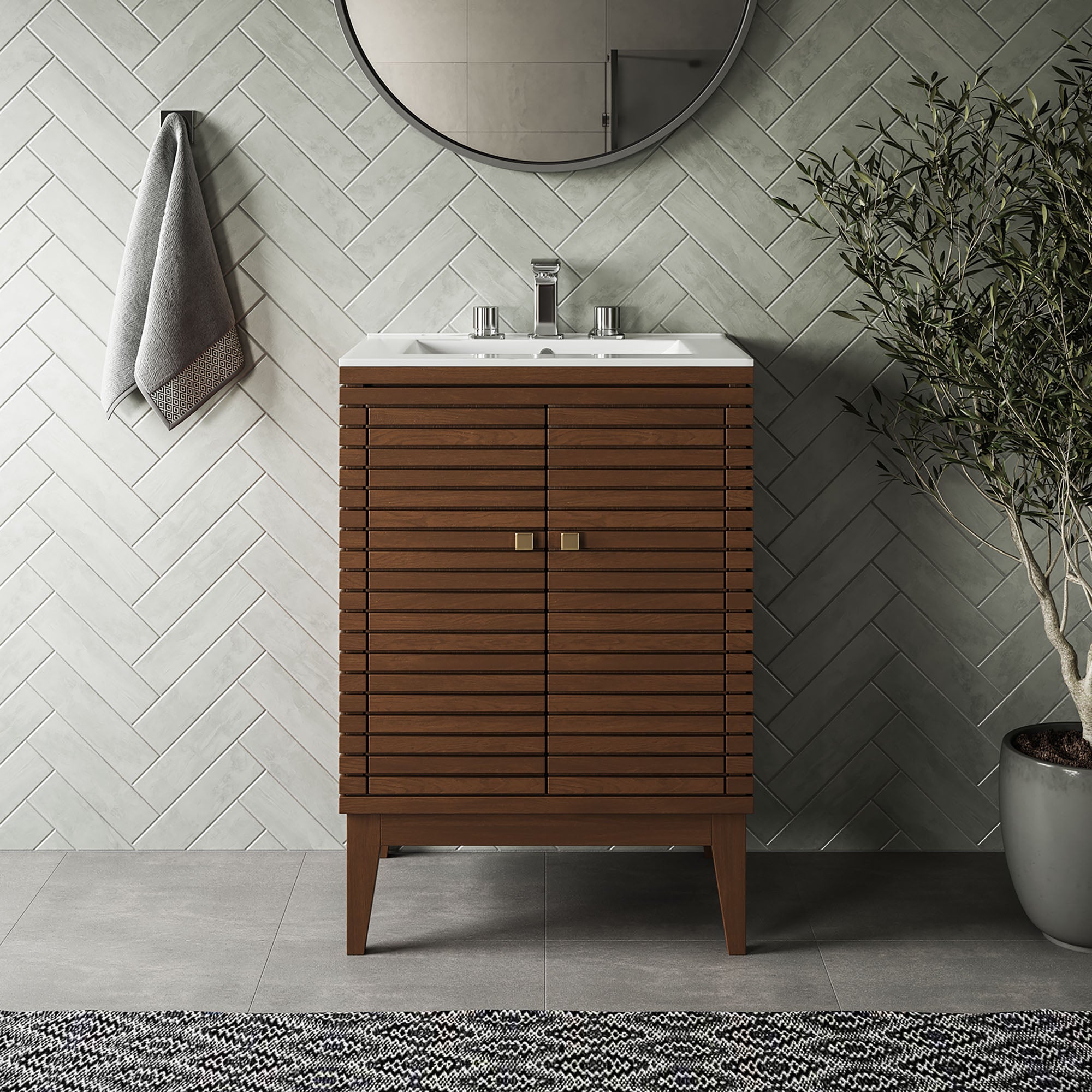 Modway Ledger 24" Bathroom Vanity