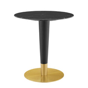 Modway Zinque 28" Artificial Marble Dining Table