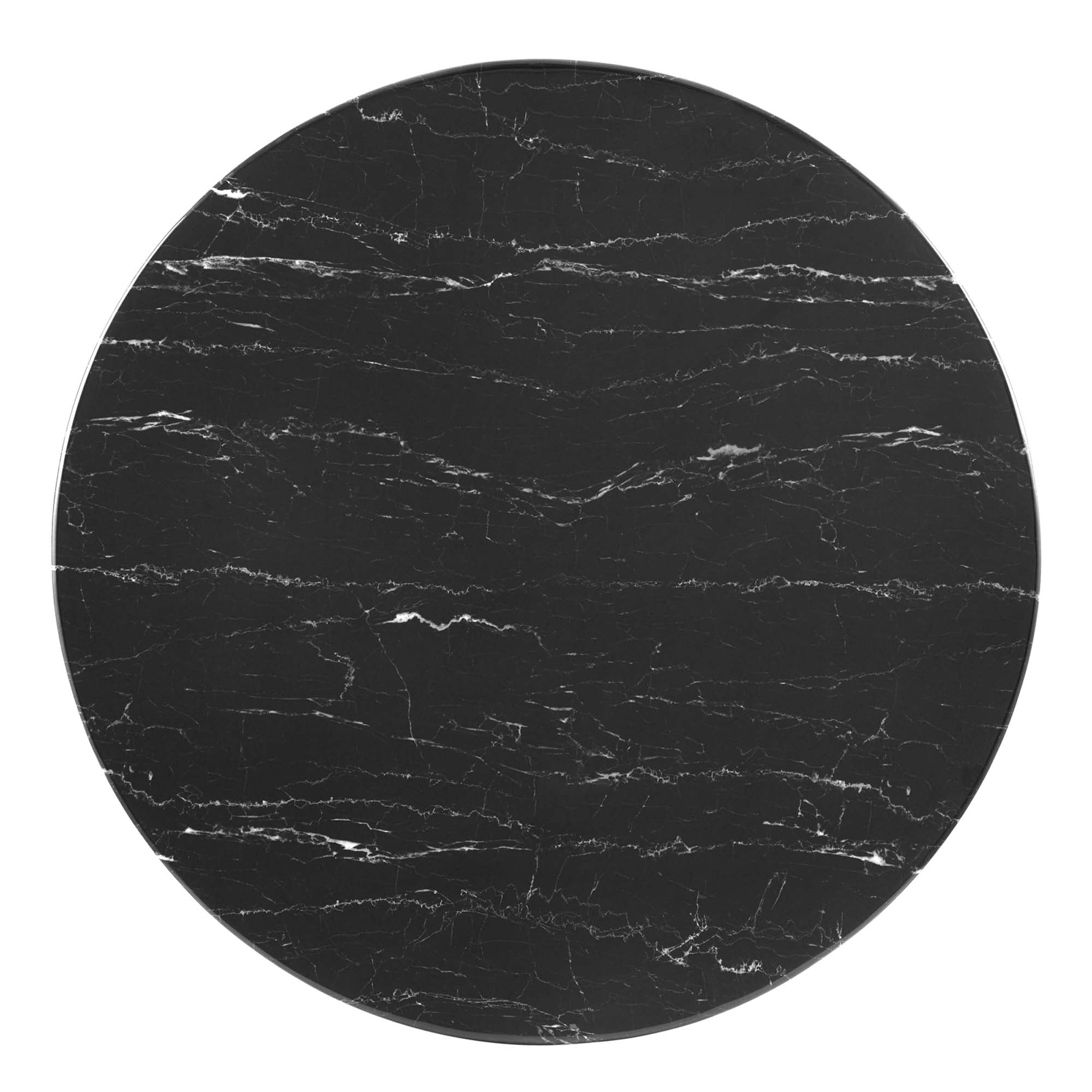 Modway Zinque 28" Artificial Marble Dining Table