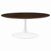 Modway Lippa 36" Round Wood Coffee Table