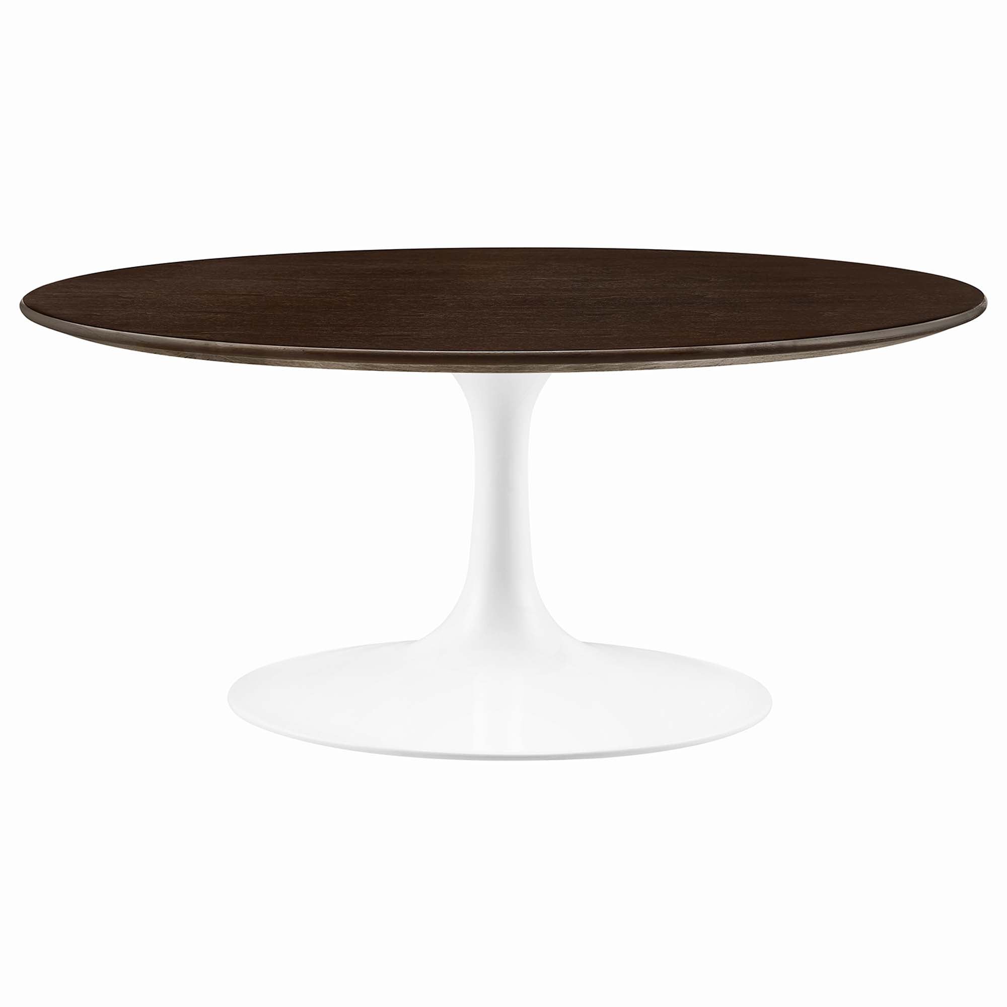 Modway Lippa 36" Round Wood Coffee Table