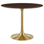 Modway Lippa 36" Round Wood Dining Table