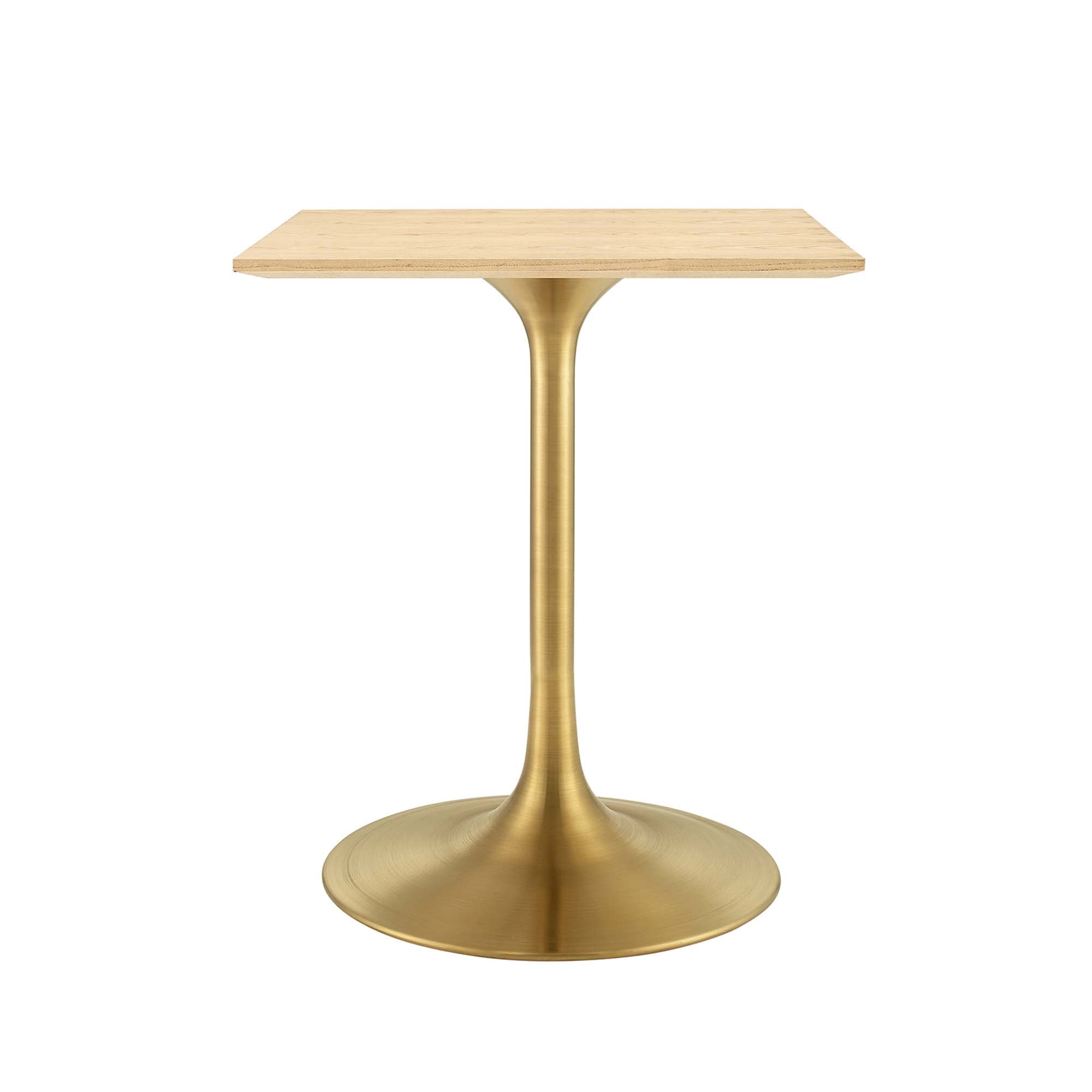 Modway Lippa 24" Square Wood Dining Table