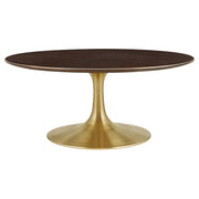 Modway Lippa 36" Round Wood Coffee Table