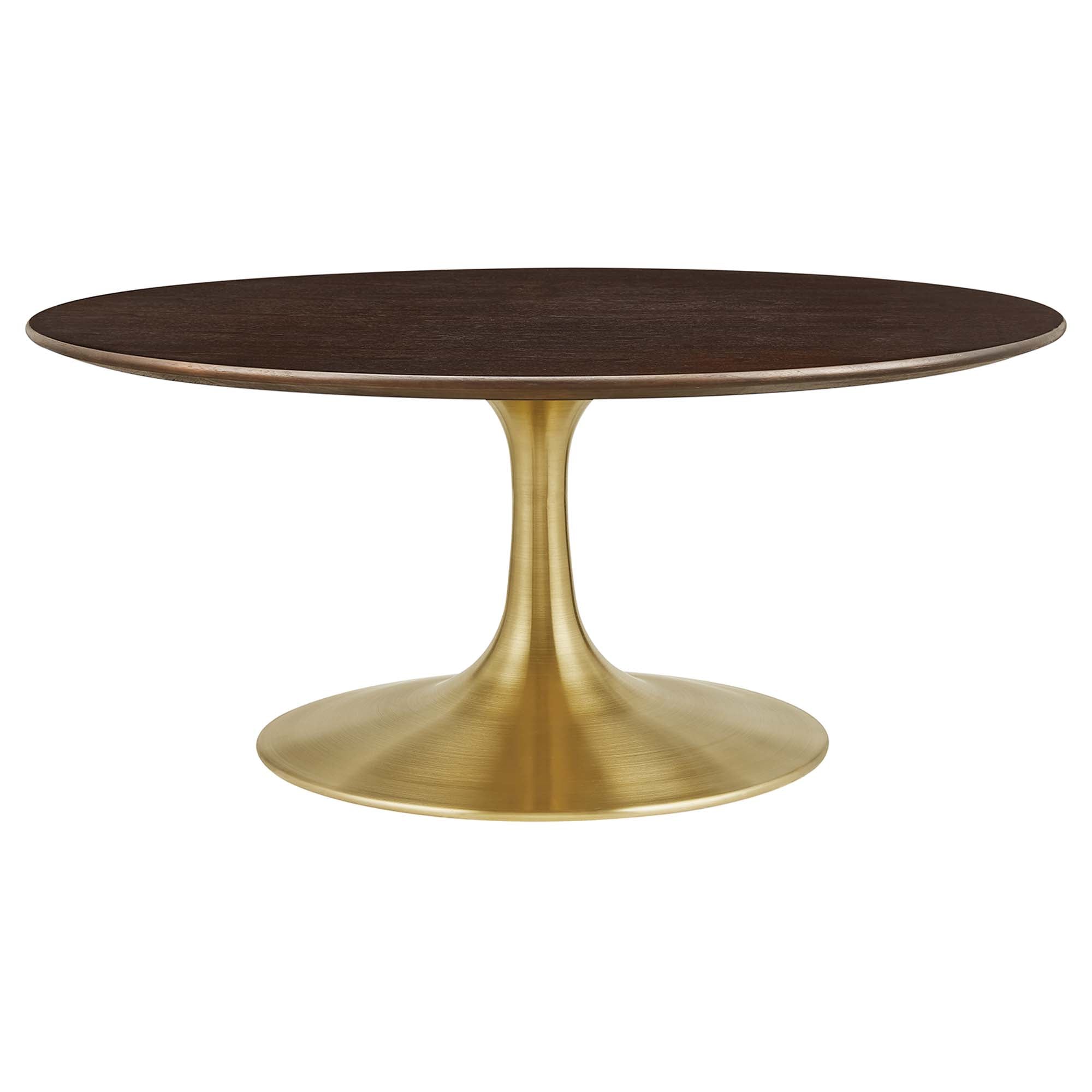 Modway Lippa 36" Round Wood Coffee Table
