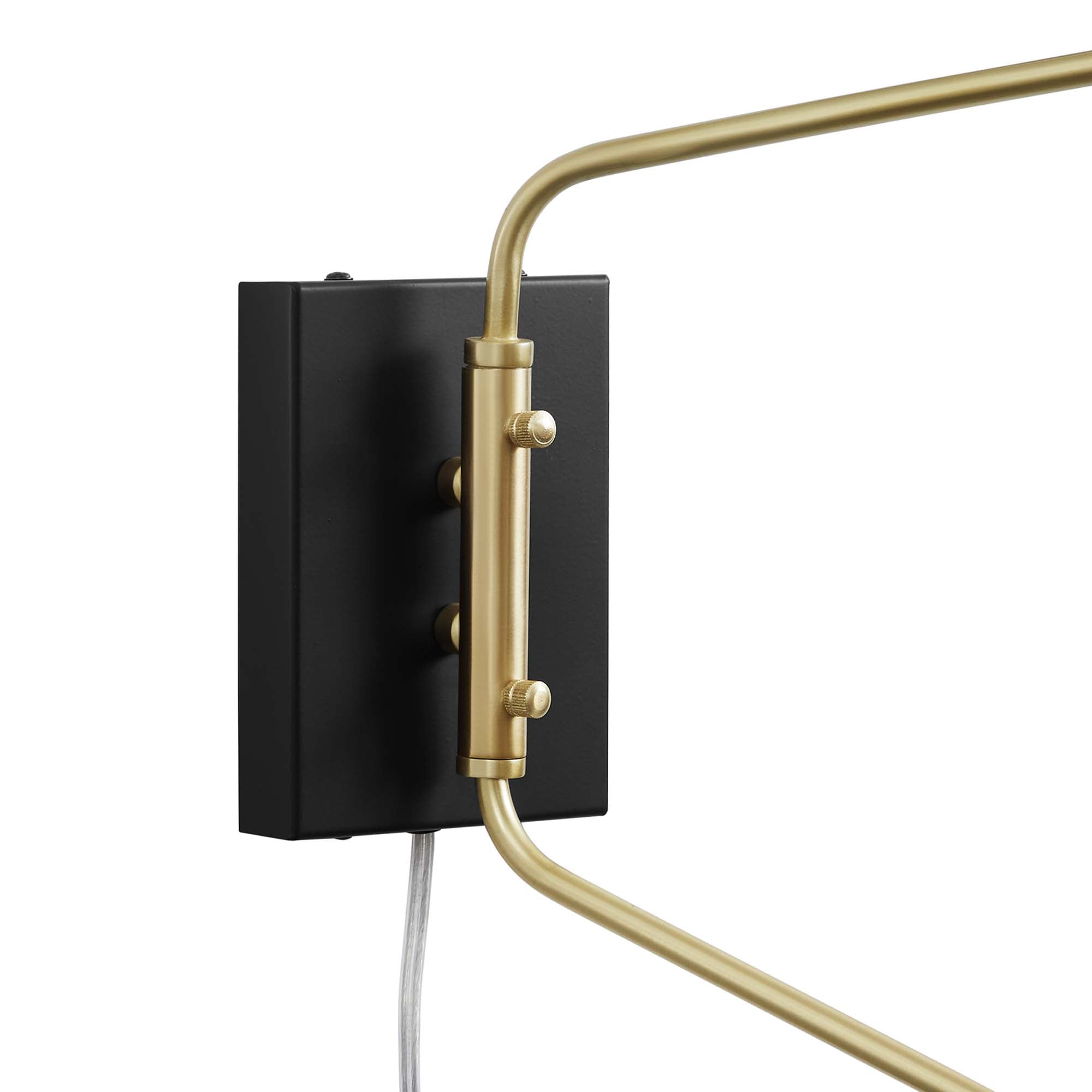 Modway Journey 2-Light Swing Arm Wall Sconce