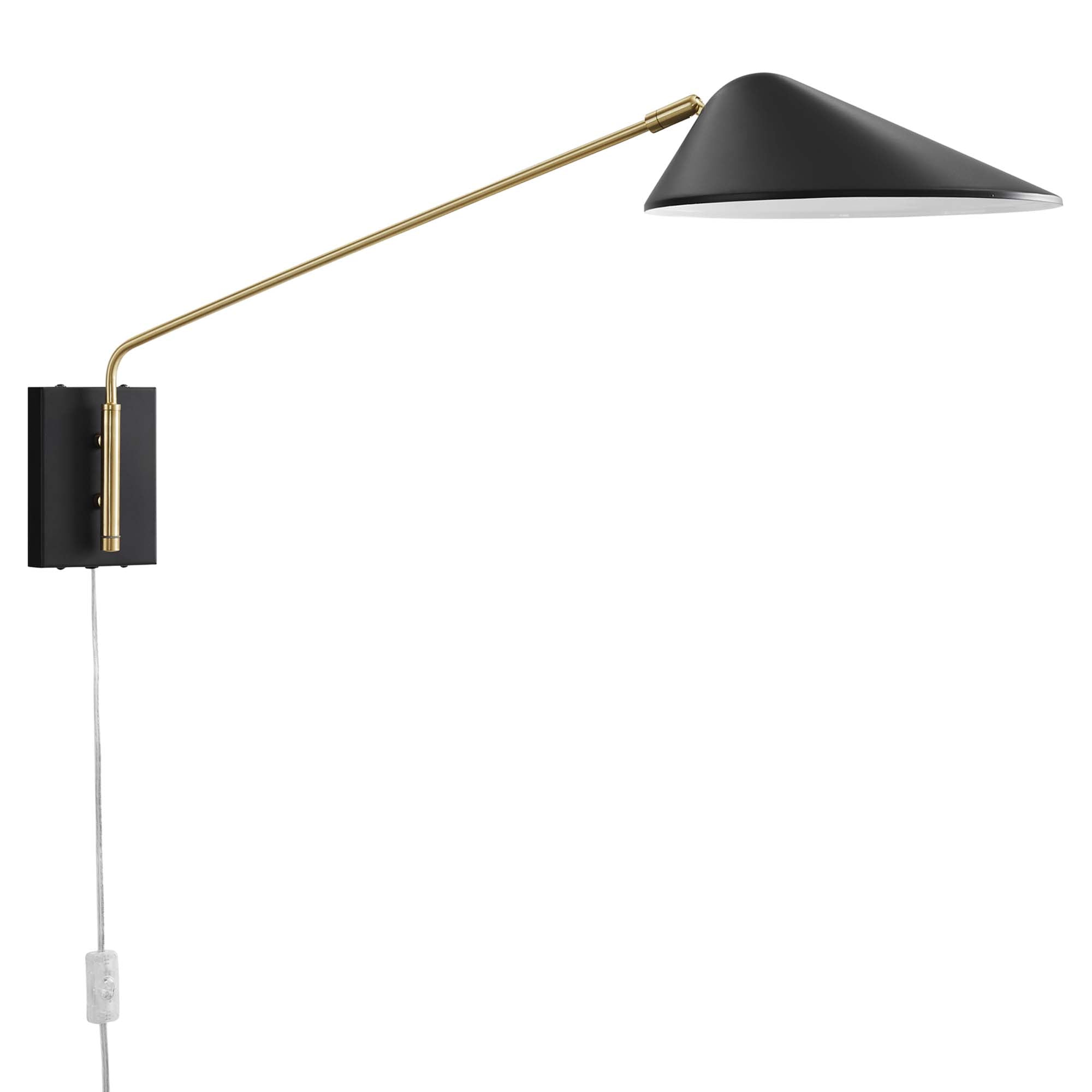 Modway Journey 24" Swing Arm Wall Sconce