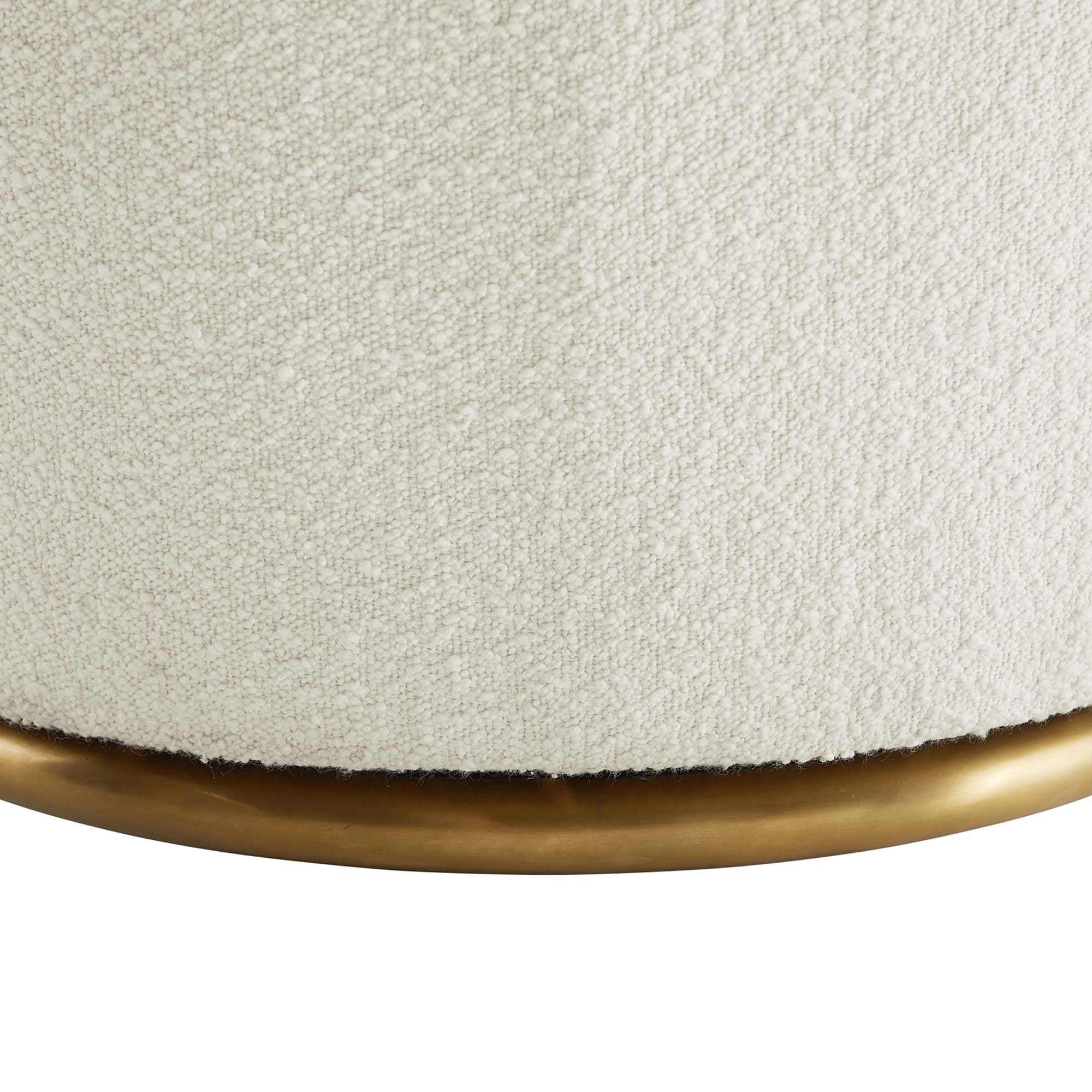 Modway Nora Boucle Upholstered Swivel Chair
