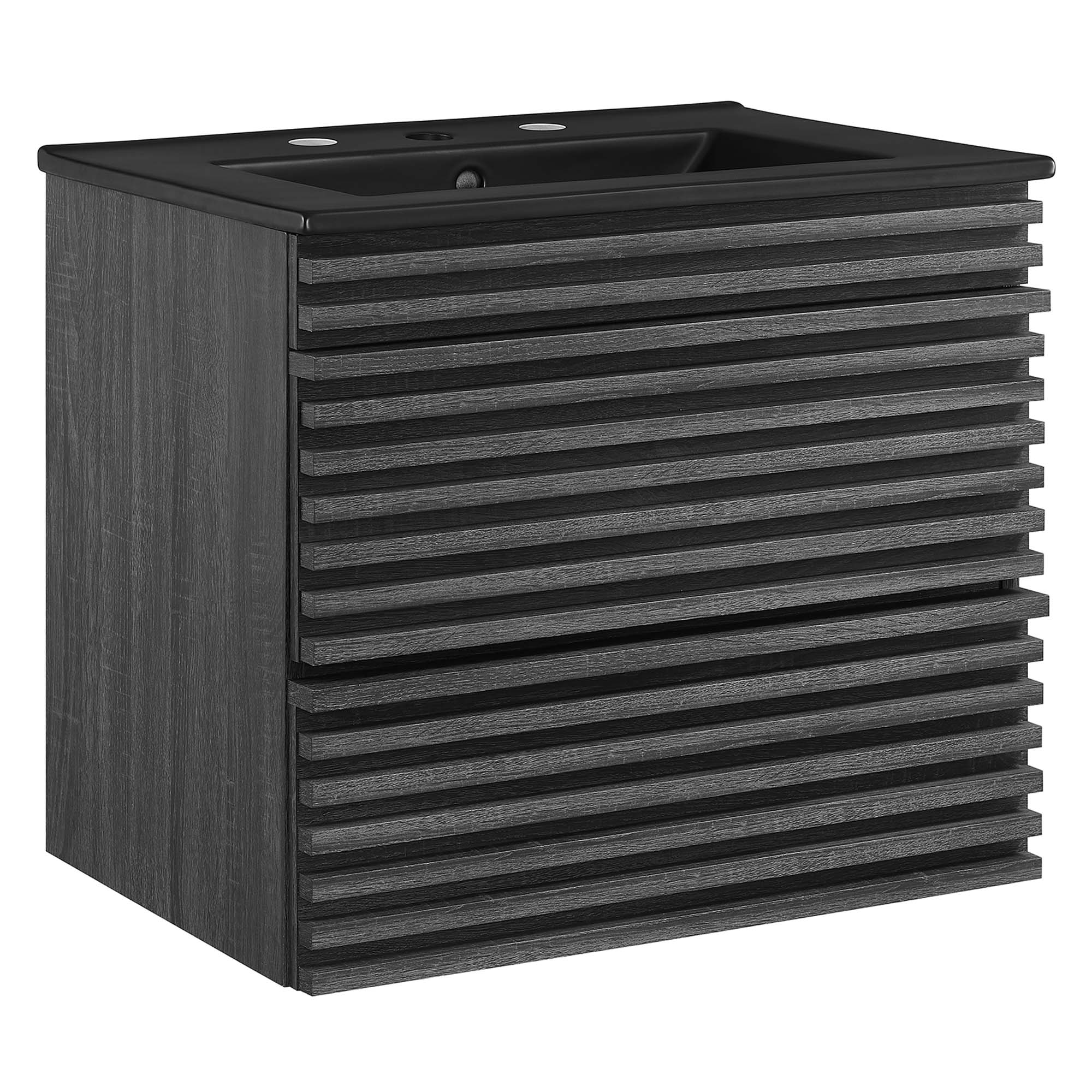 Modway Render 24" Wall-Mount Bathroom Vanity