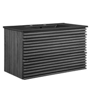 Modway Render 36" Wall-Mount Bathroom Vanity
