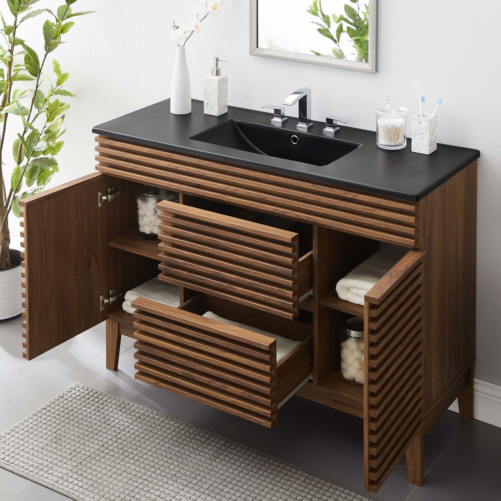 Modway Render 48" Single Sink Bathroom Vanity