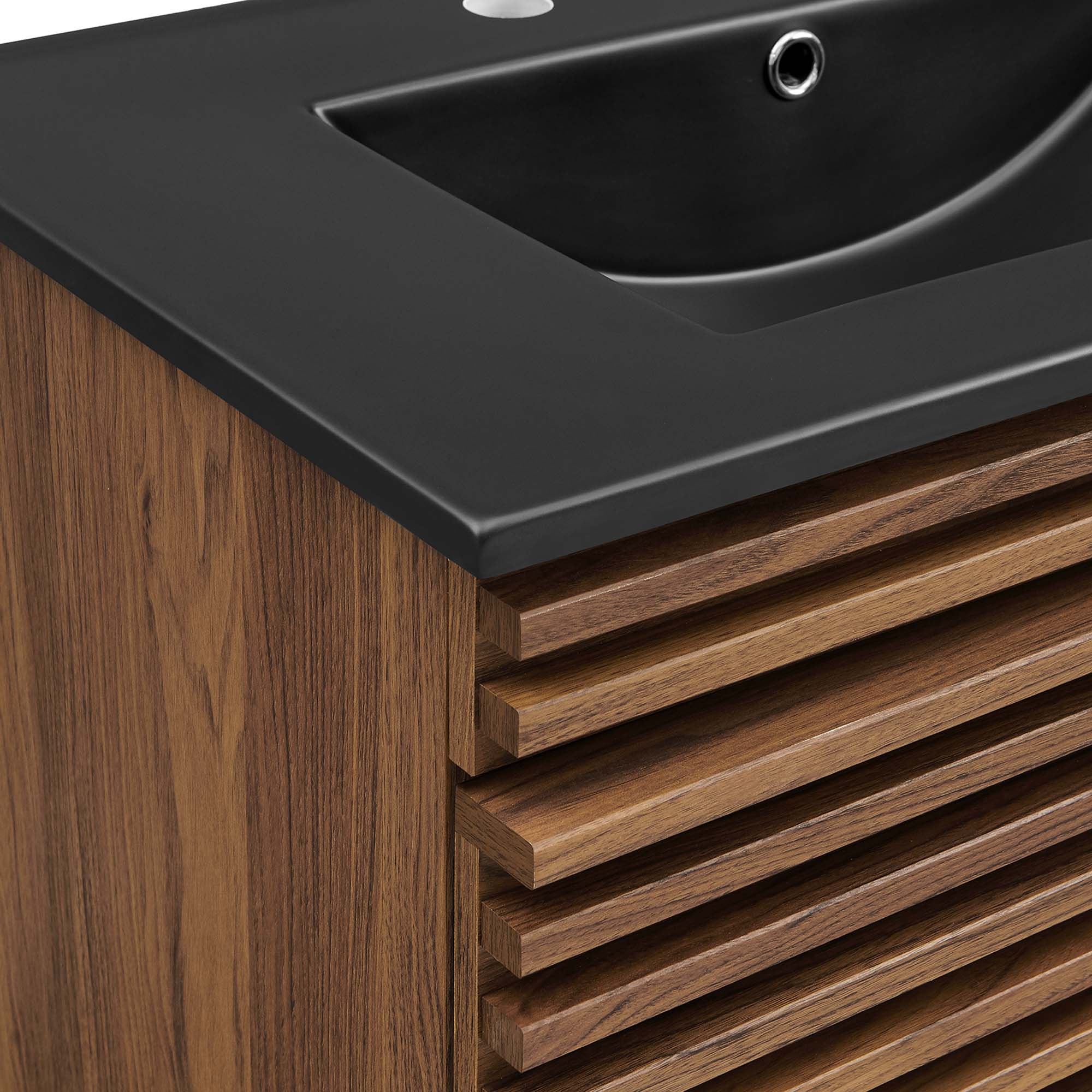 Modway Render 30" Wall-Mount Bathroom Vanity