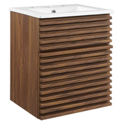 Modway Render 18" Wall-Mount Bathroom Vanity