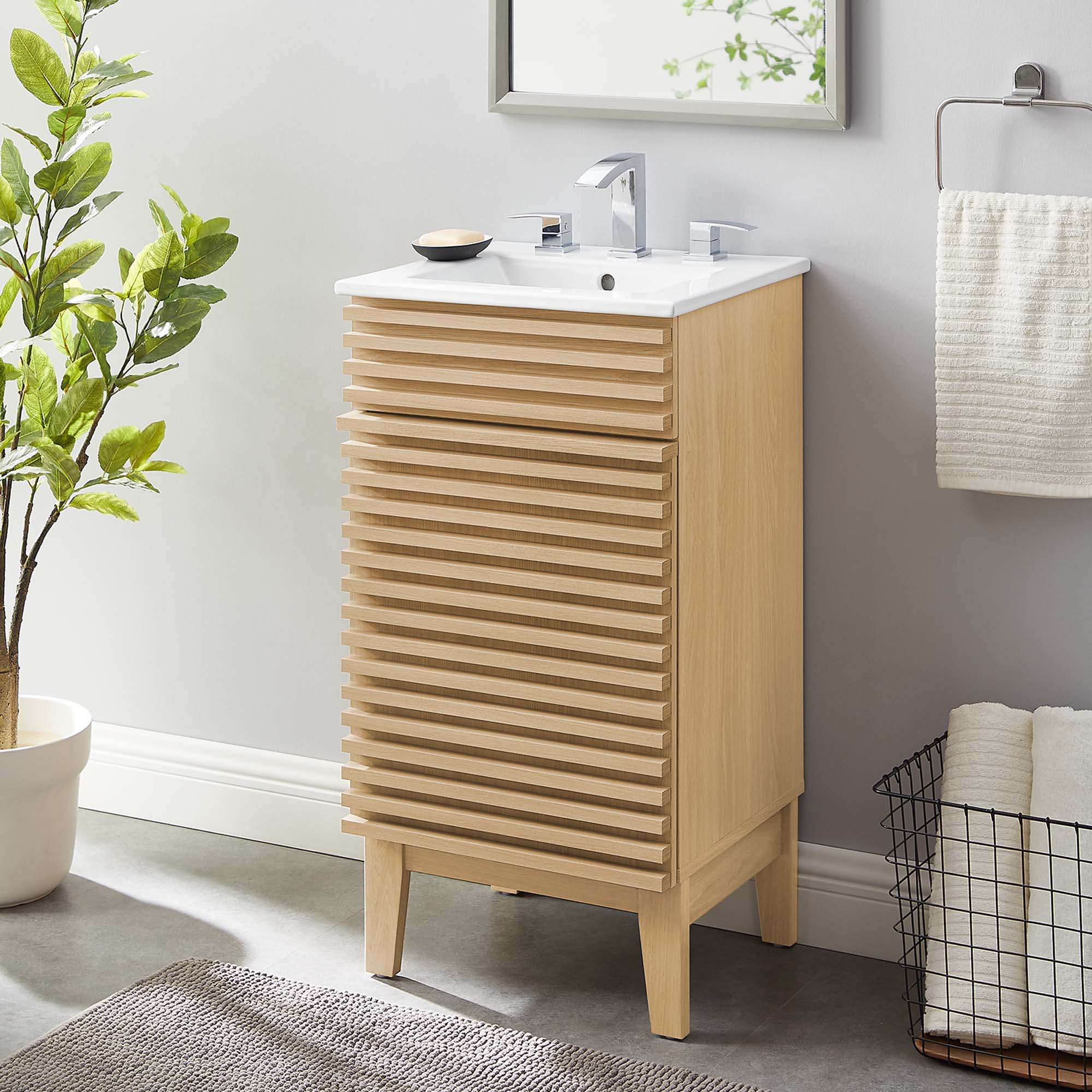 Modway Render 18" Bathroom Vanity Cabinet