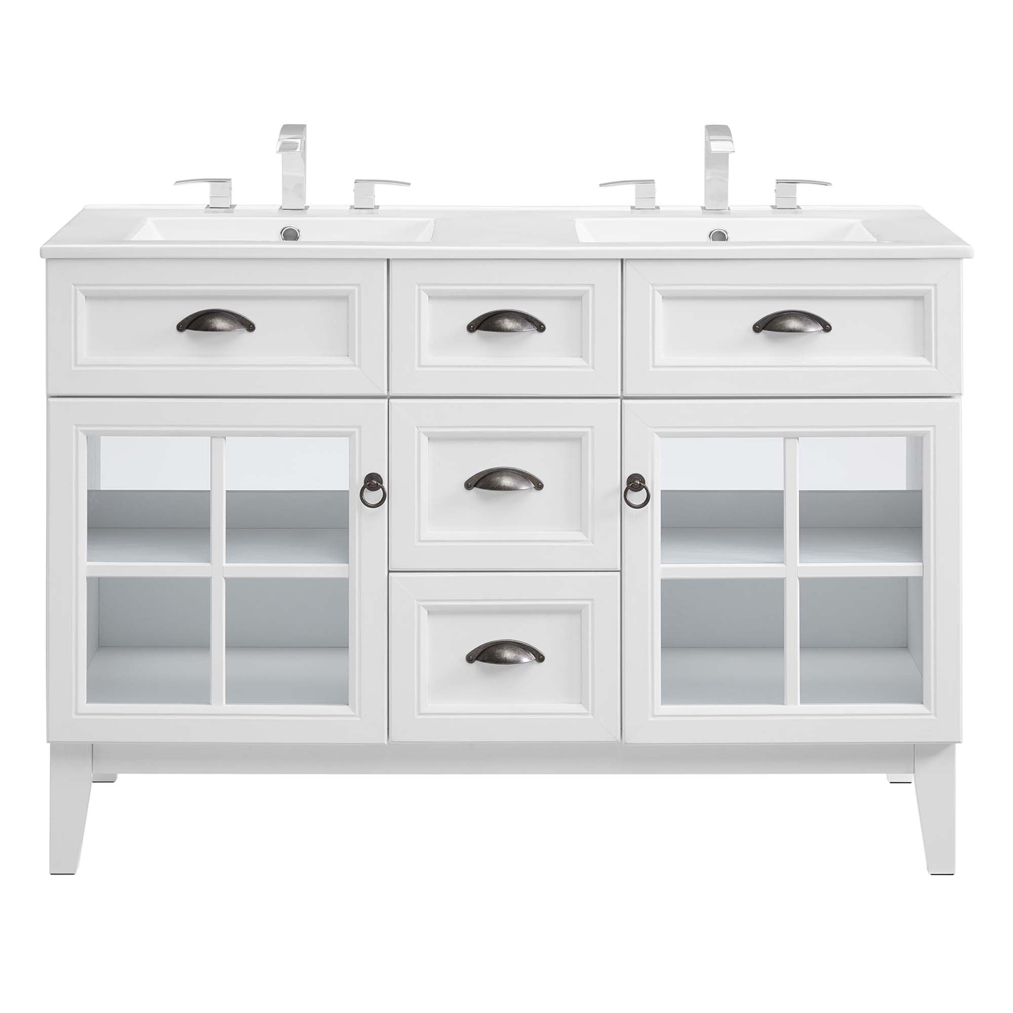Modway Isle 48" Double Bathroom Vanity Cabinet