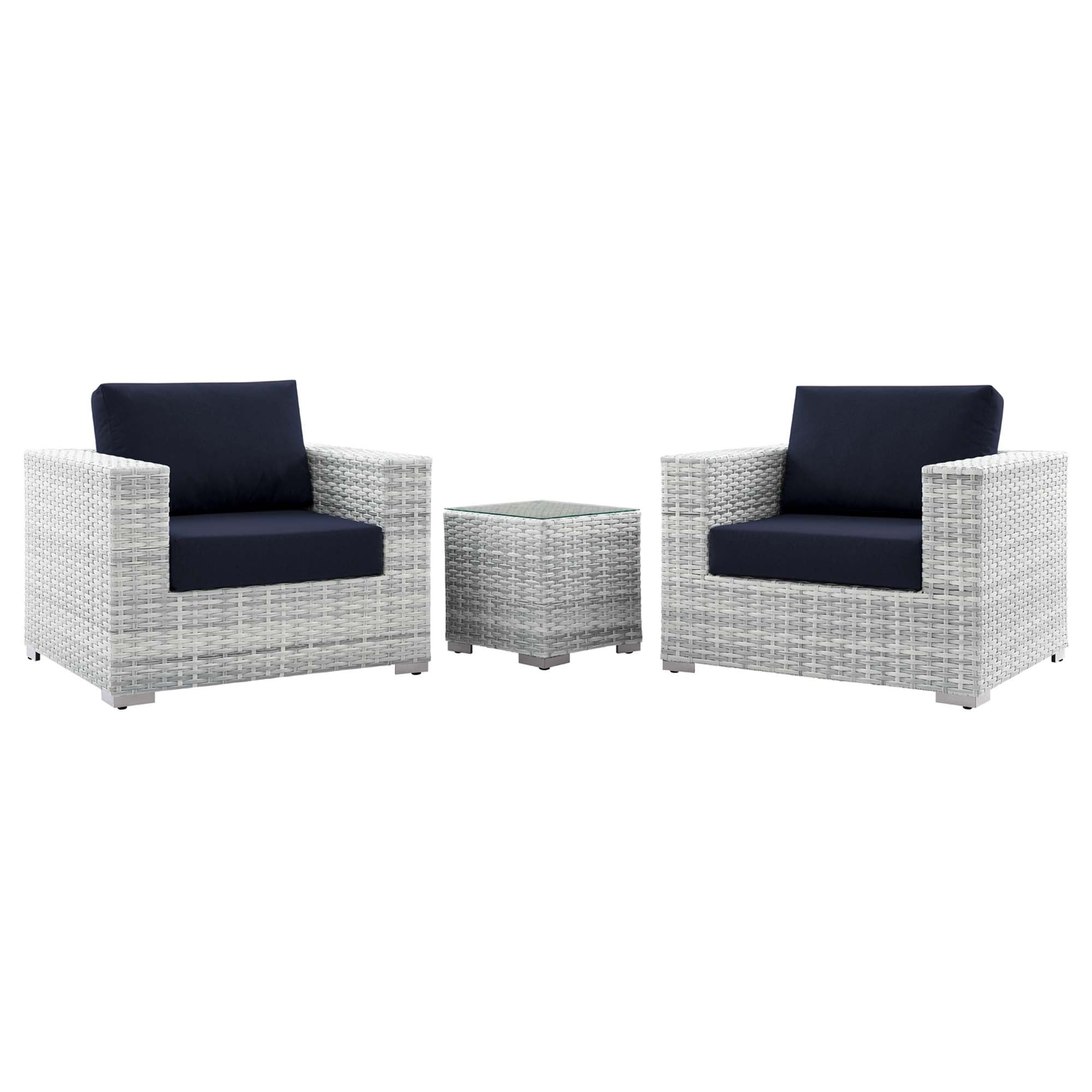 Modway Convene 3-Piece Outdoor Patio Set