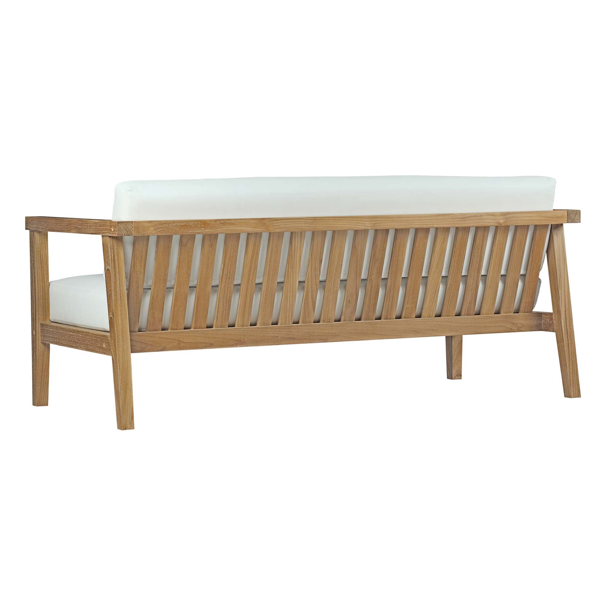 Modway Bayport 5 Piece Outdoor Patio Teak Set