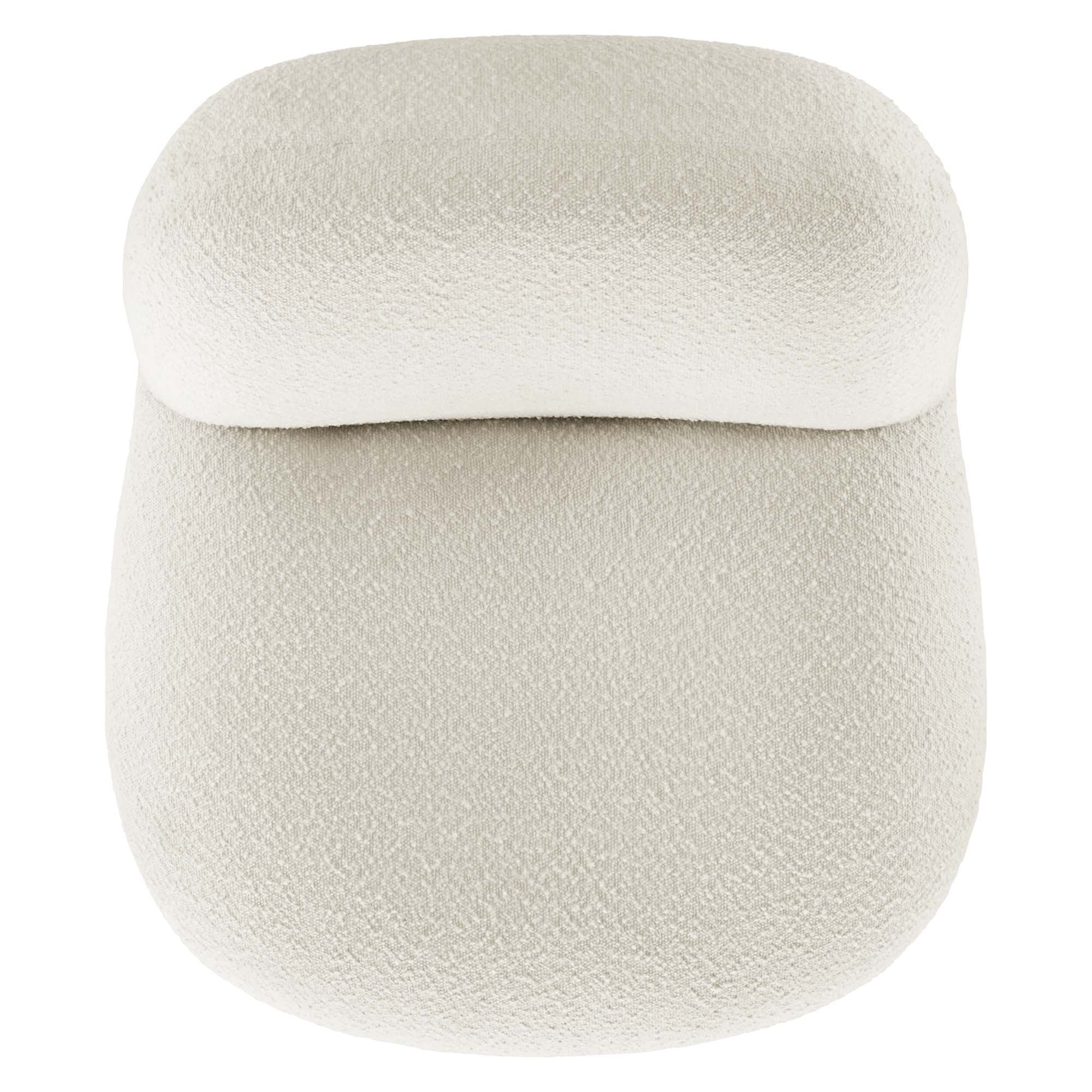 Modway Kindred Boucle Upholstered Upholstered Fabric Swivel Chair