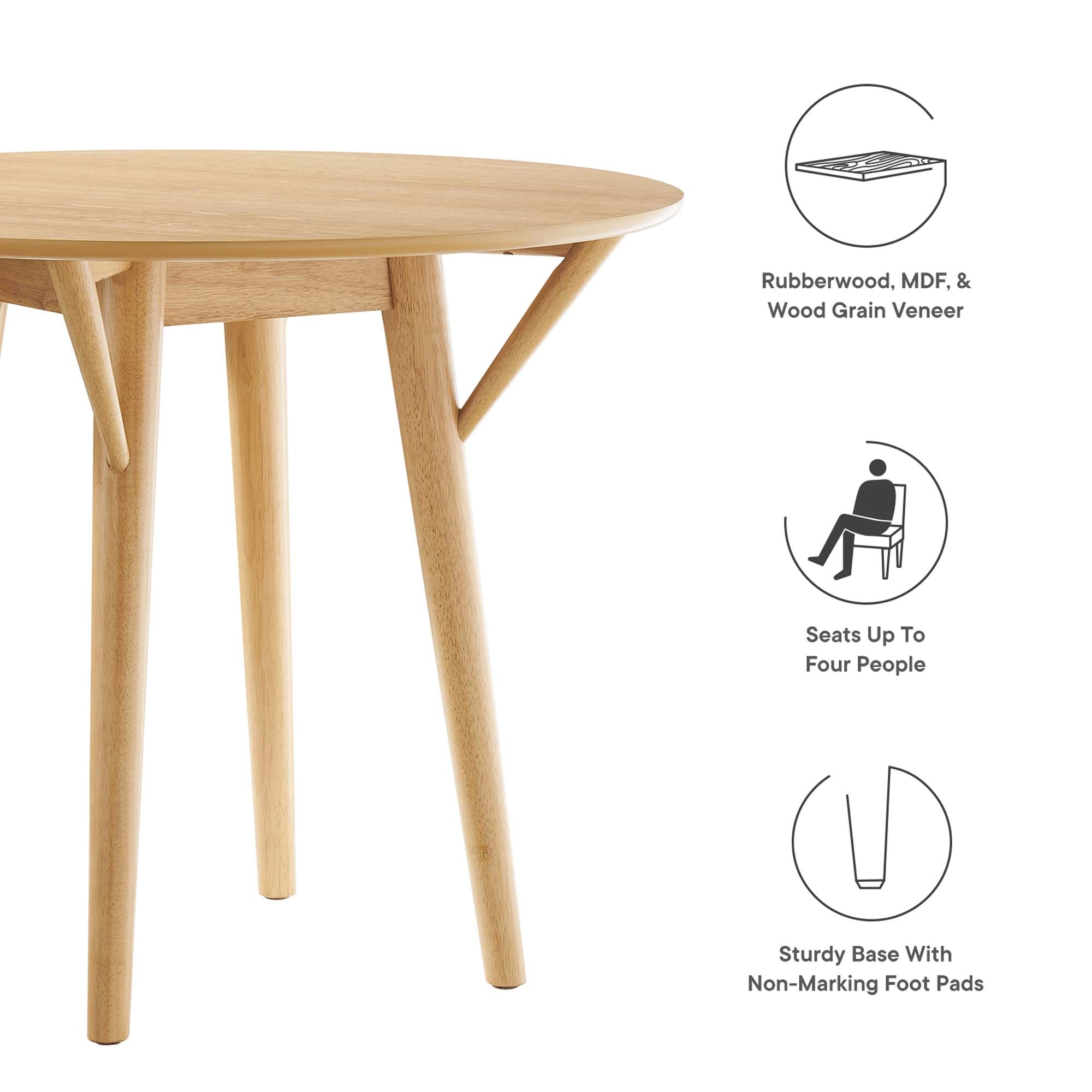Modway Gallant 36" Dining Table