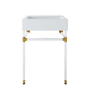 Modway Redeem 24" Acrylic Wall-Mount Bathroom Vanity