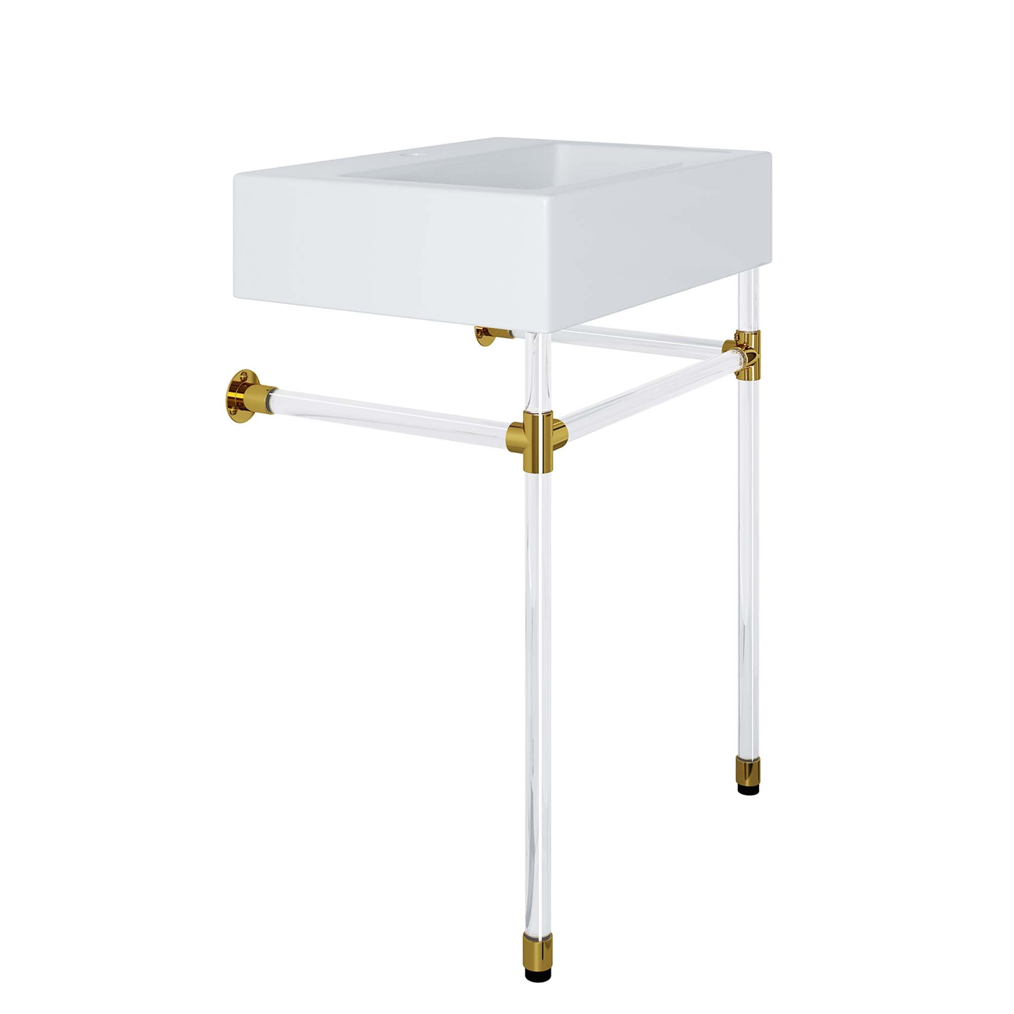 Modway Redeem 24" Acrylic Wall-Mount Bathroom Vanity