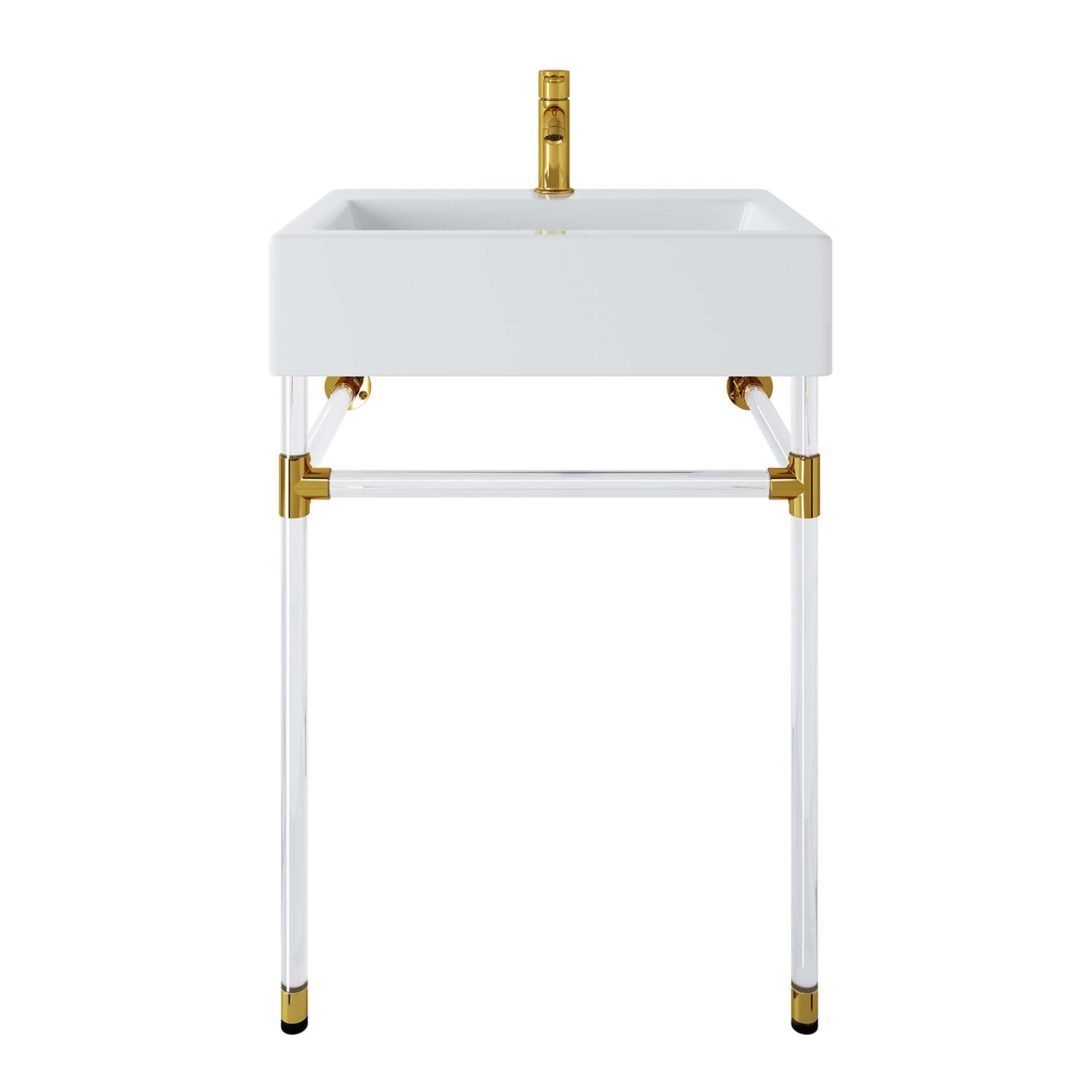Modway Redeem 24" Acrylic Wall-Mount Bathroom Vanity
