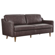 Modway Impart Genuine Leather Sofa