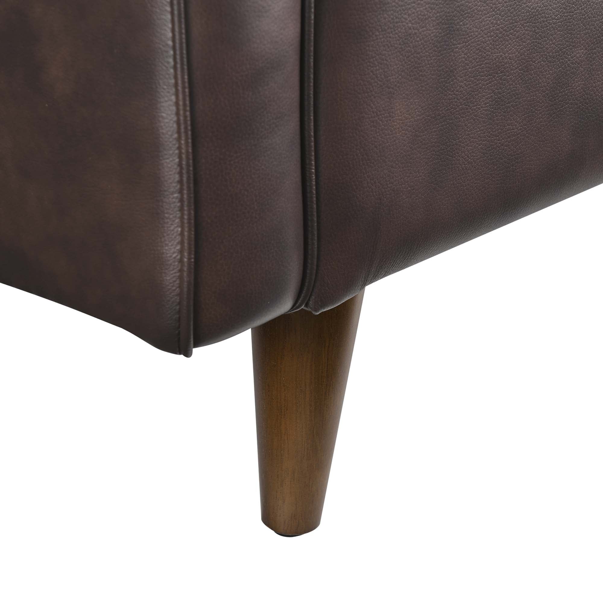 Modway Impart Genuine Leather Loveseat