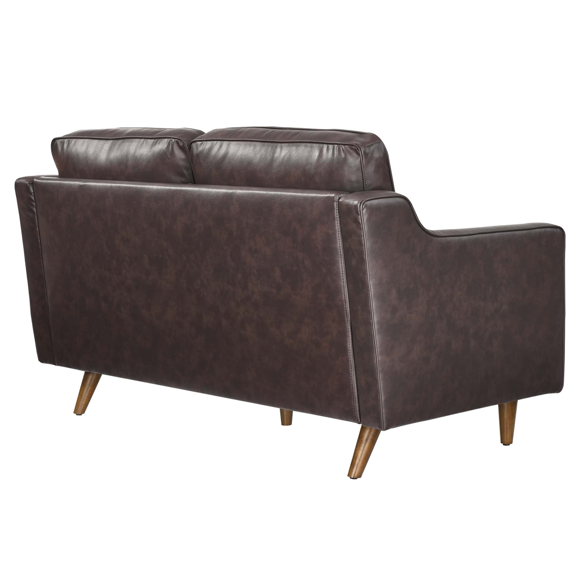 Modway Impart Genuine Leather Loveseat