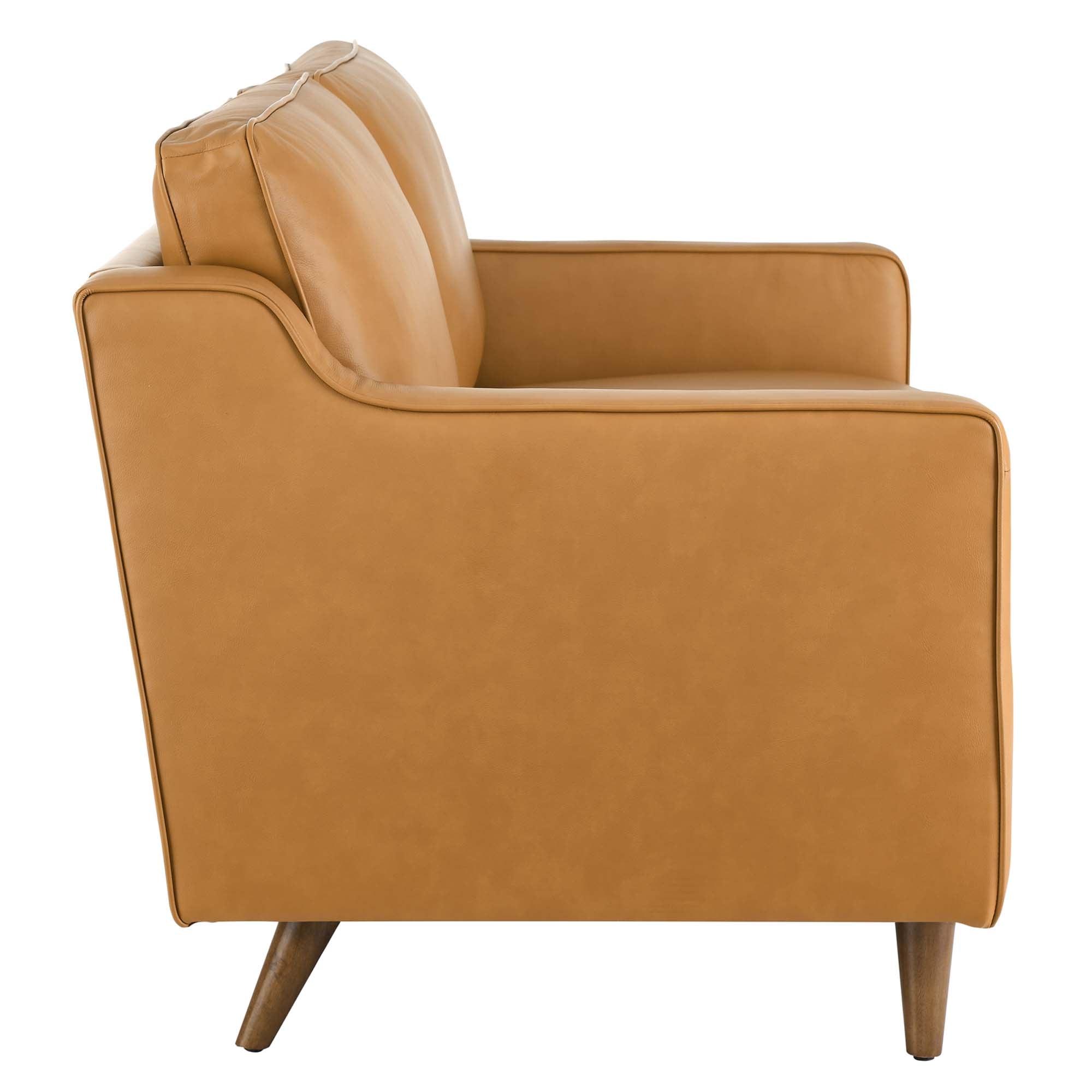 Modway Impart Genuine Leather Loveseat