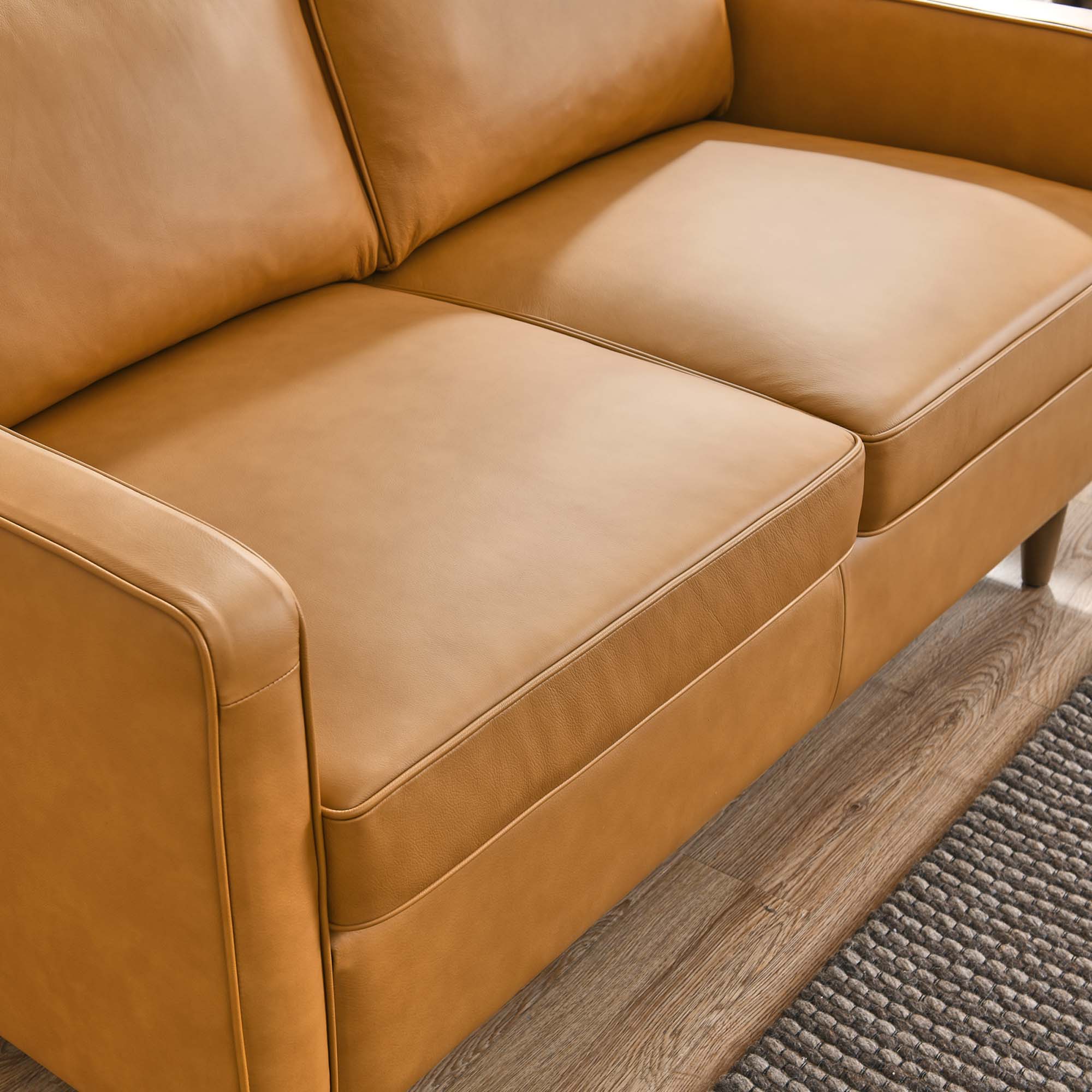 Modway Impart Genuine Leather Loveseat